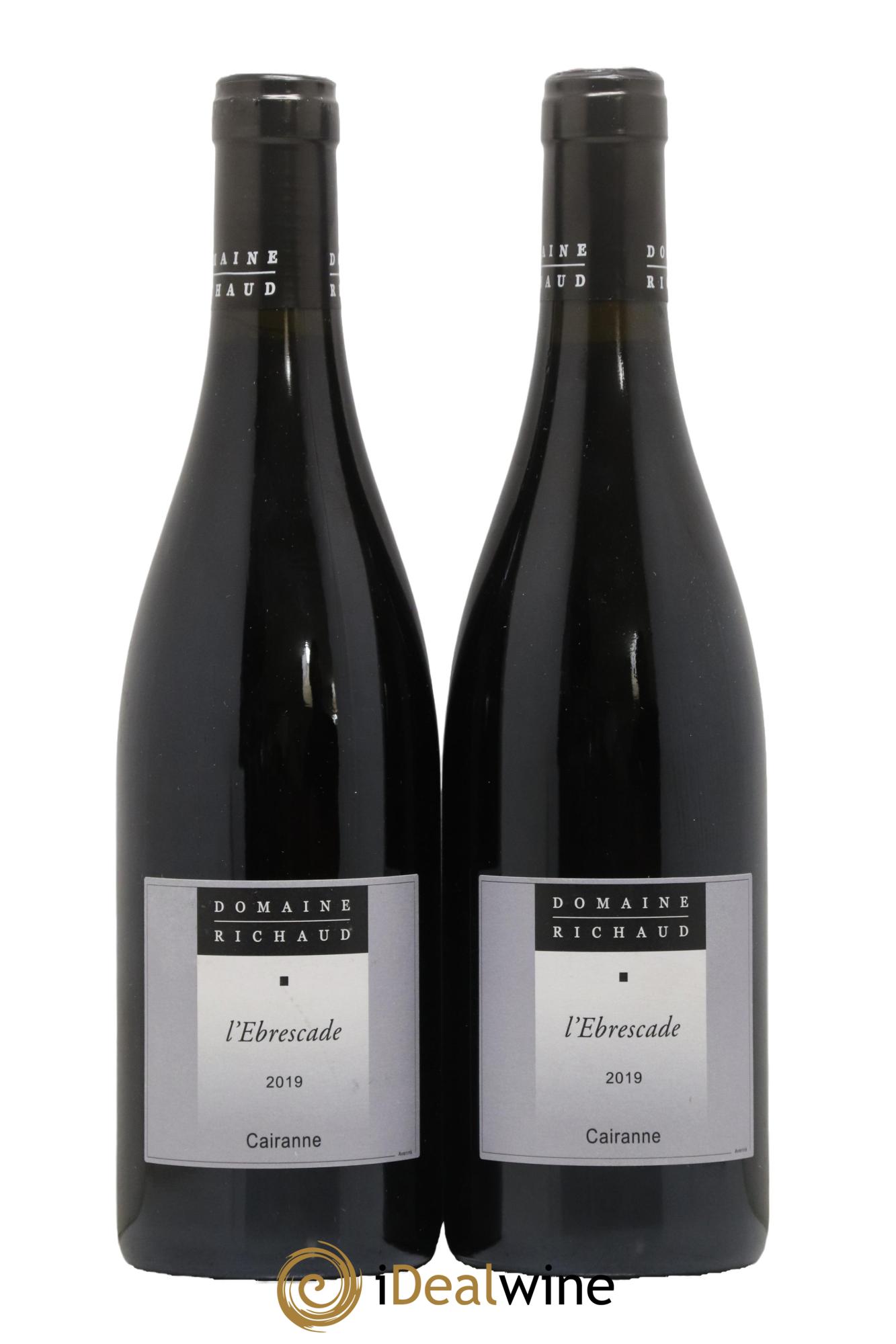 Cairanne Ebrescade Marcel Richaud 2019 - Lot de 2 bouteilles - 0