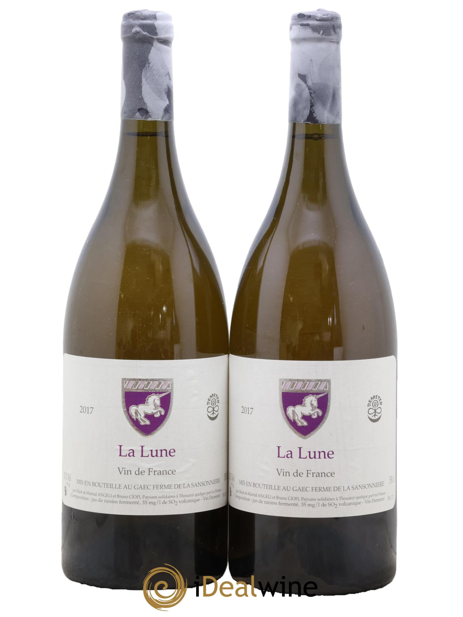 Vin de France La Lune Mark Angeli (Domaine) - Ferme de la Sansonnière  2017 - Lotto di 2 magnum - 0