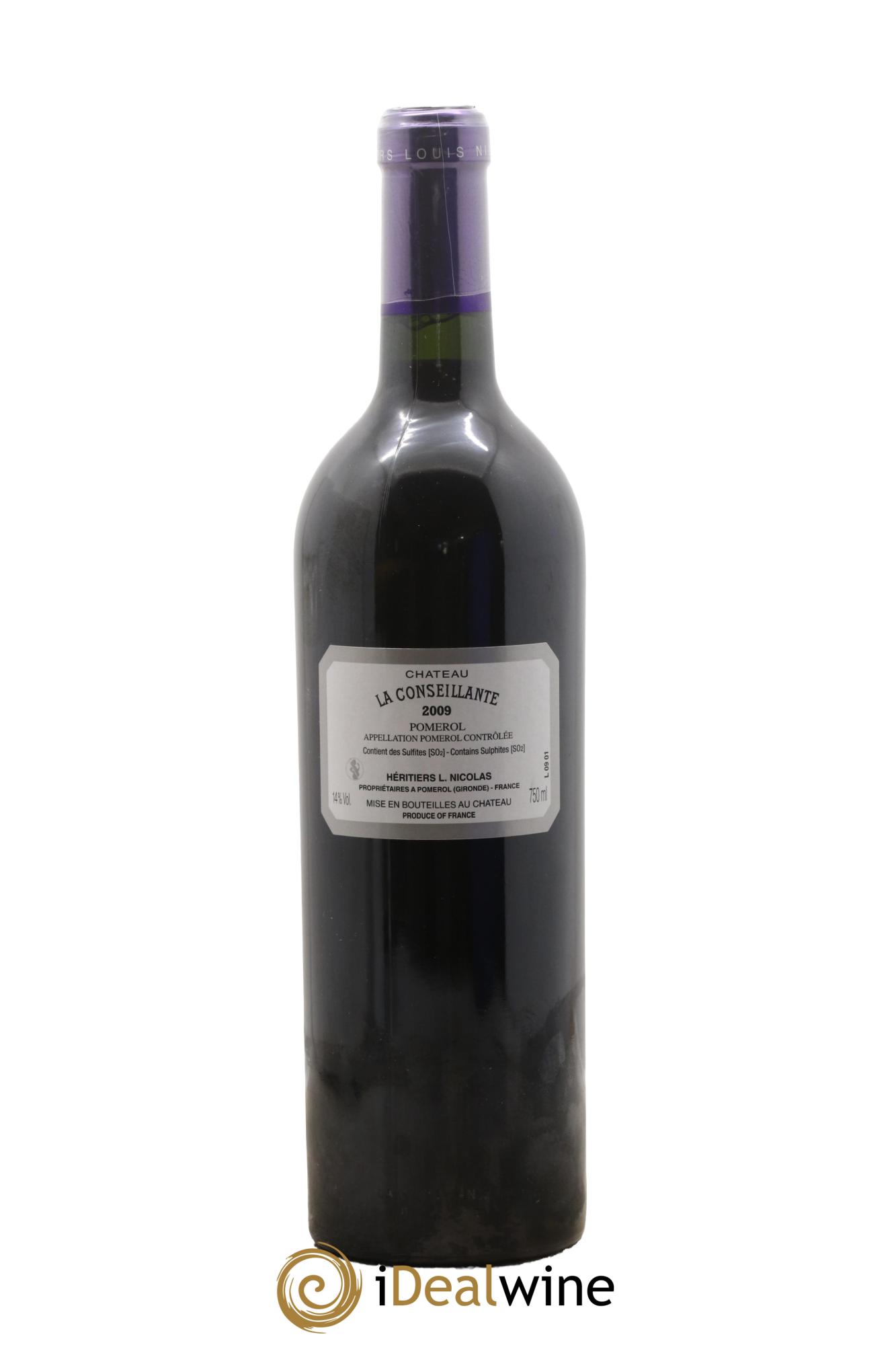 Château la Conseillante 2009 - Lot of 1 bottle - 1