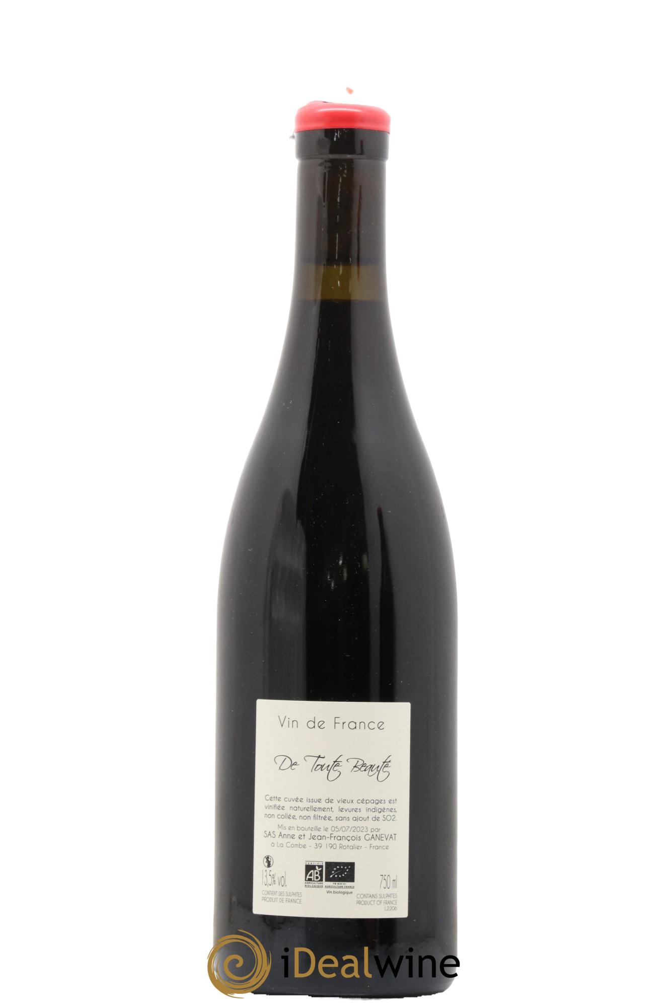 Vin de France De Toute Beauté Ganevat (Domaine) 2022 - Lot of 1 bottle - 1