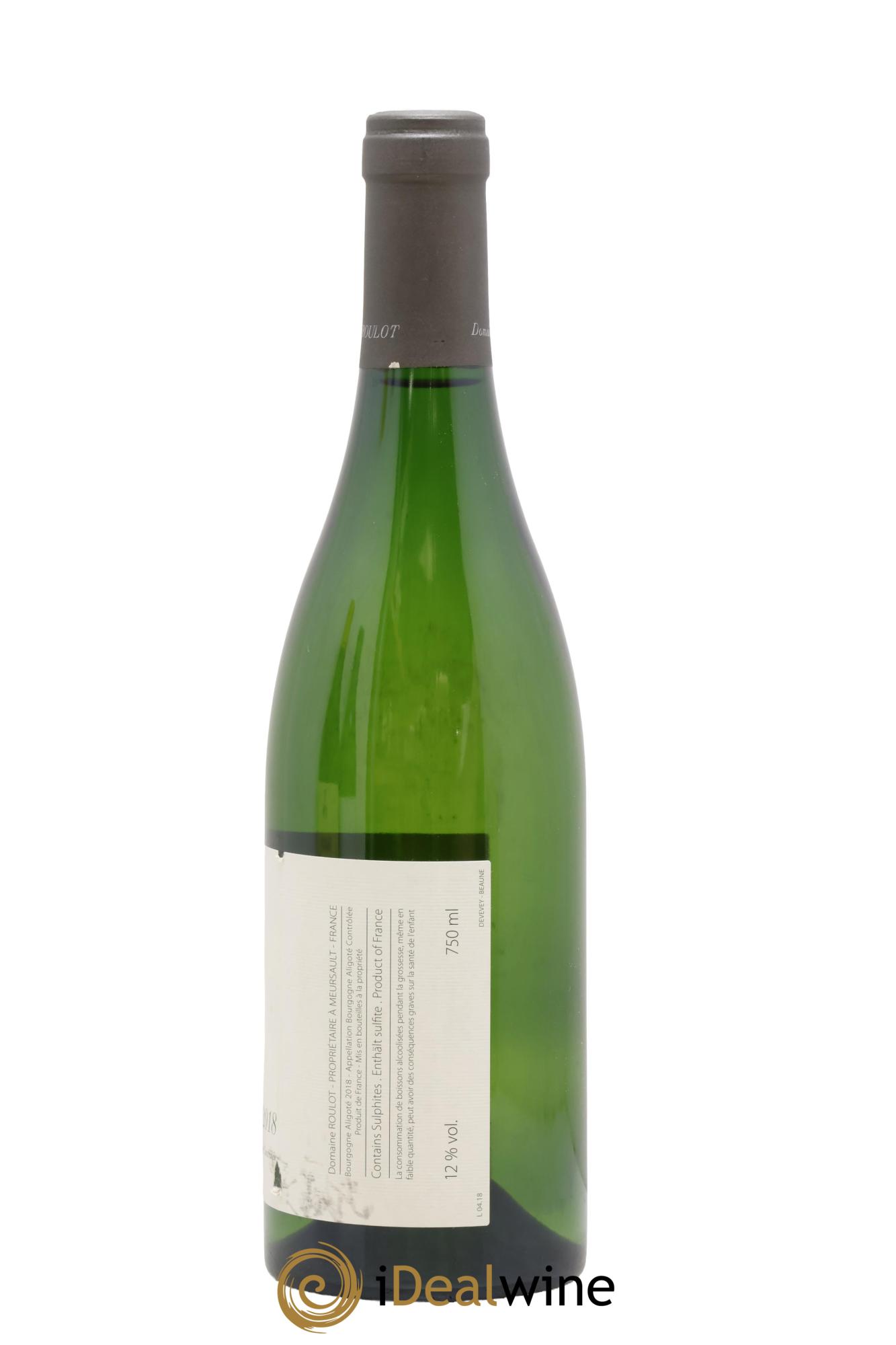 Bourgogne Aligoté Roulot (Domaine) 2018 - Lot de 1 bouteille - 1