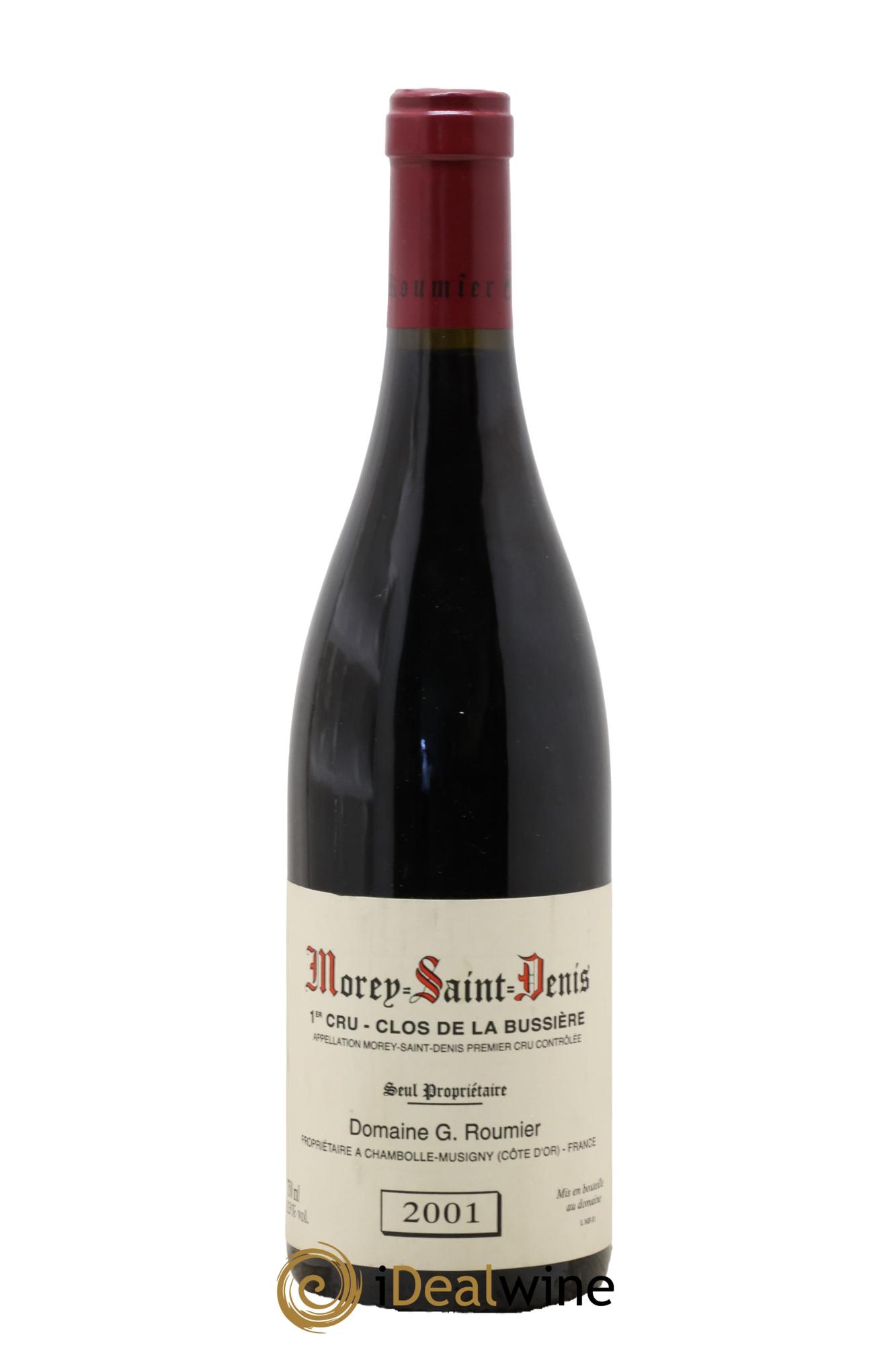 Morey Saint-Denis 1er Cru Clos de la Bussière Georges Roumier (Domaine) 2001 - Lotto di 1 bottiglia - 0