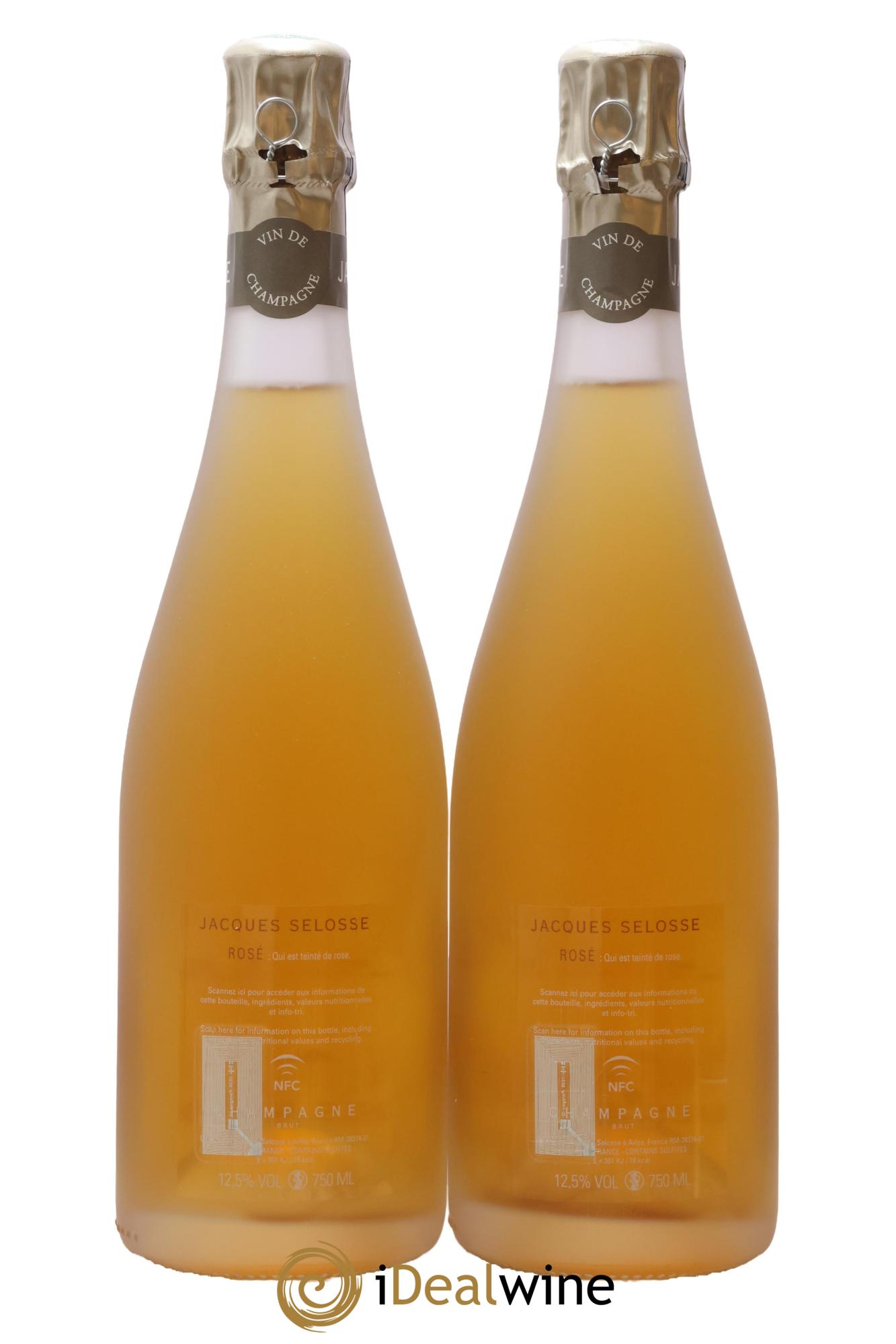 Rosé Brut Jacques Selosse - Lot de 2 bouteilles - 1