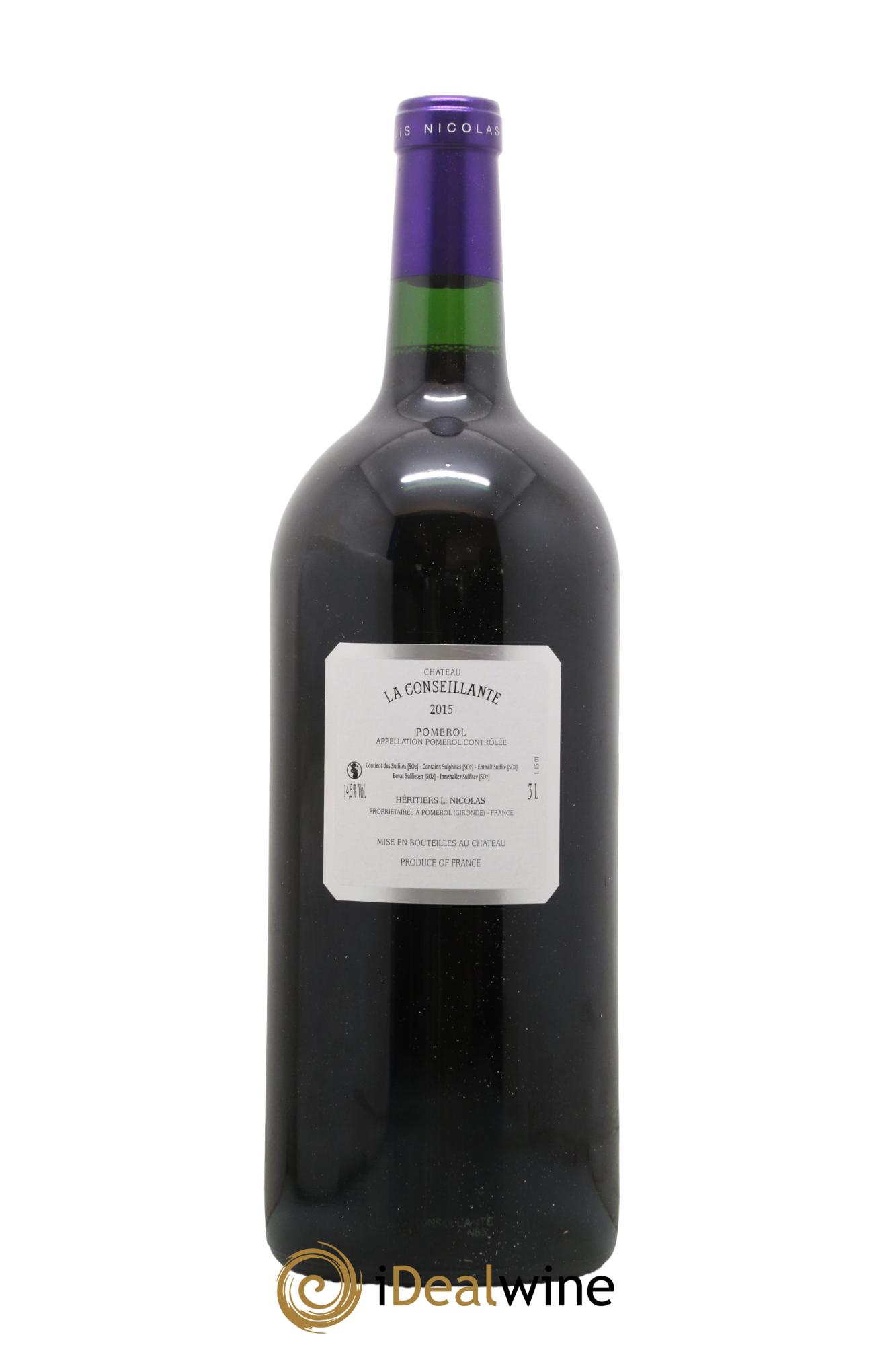 Château la Conseillante 2015 - Lot of 1 double magnum - 1