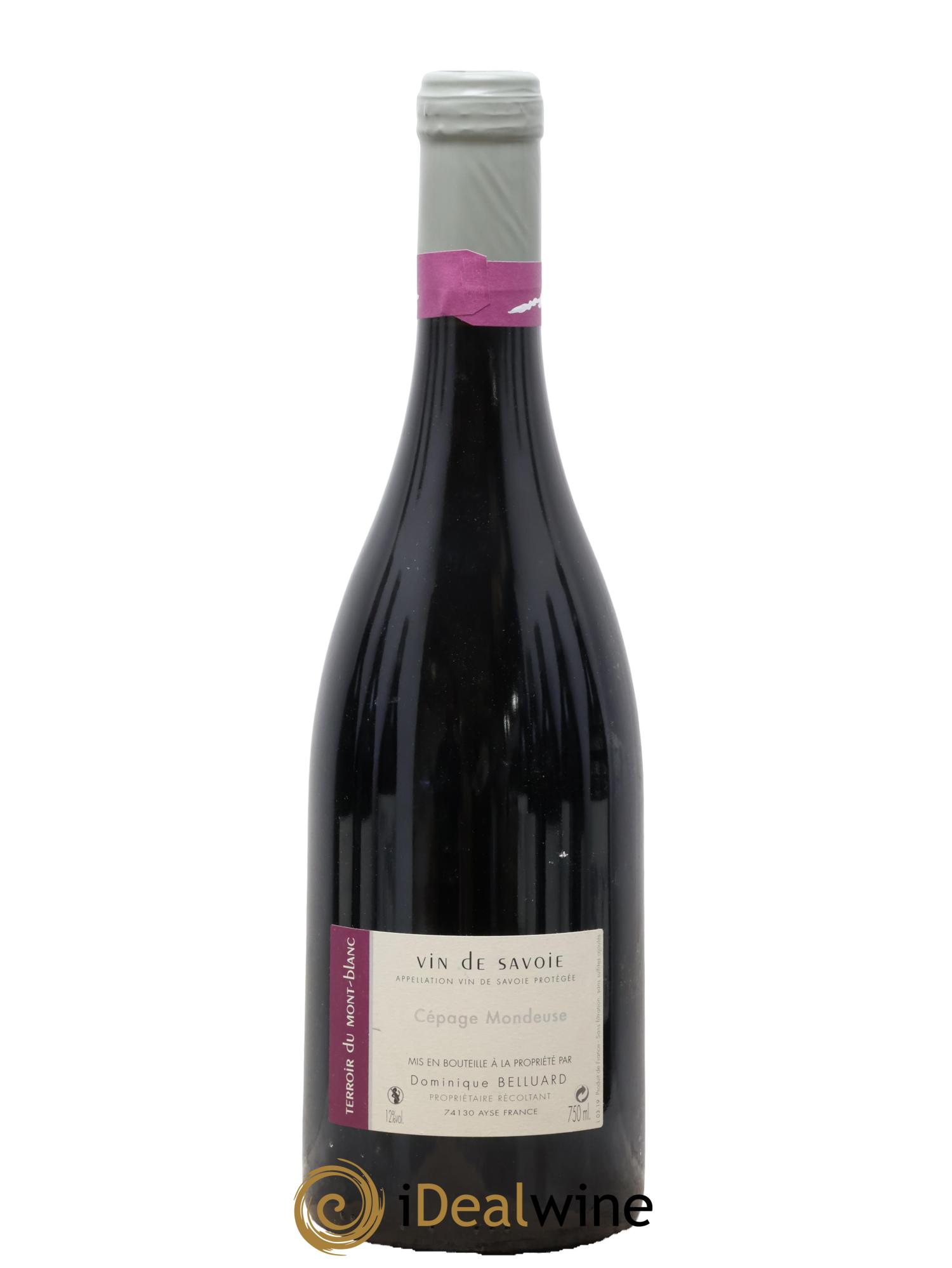 Vin de France Mondeuse Domaine Belluard 2019 - Lot de 1 bouteille - 1