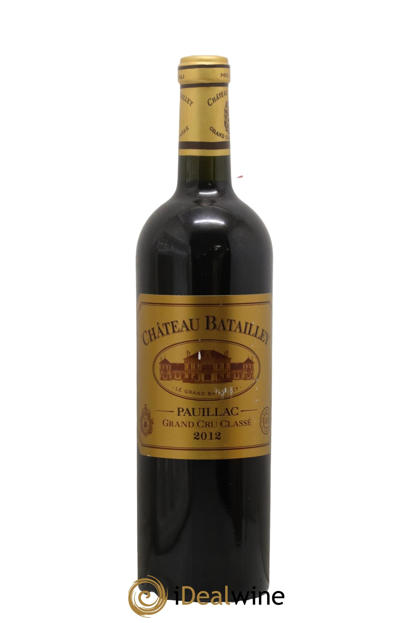Château Batailley 5ème Grand Cru Classé 2012 - Lot de 1 bouteille - 0