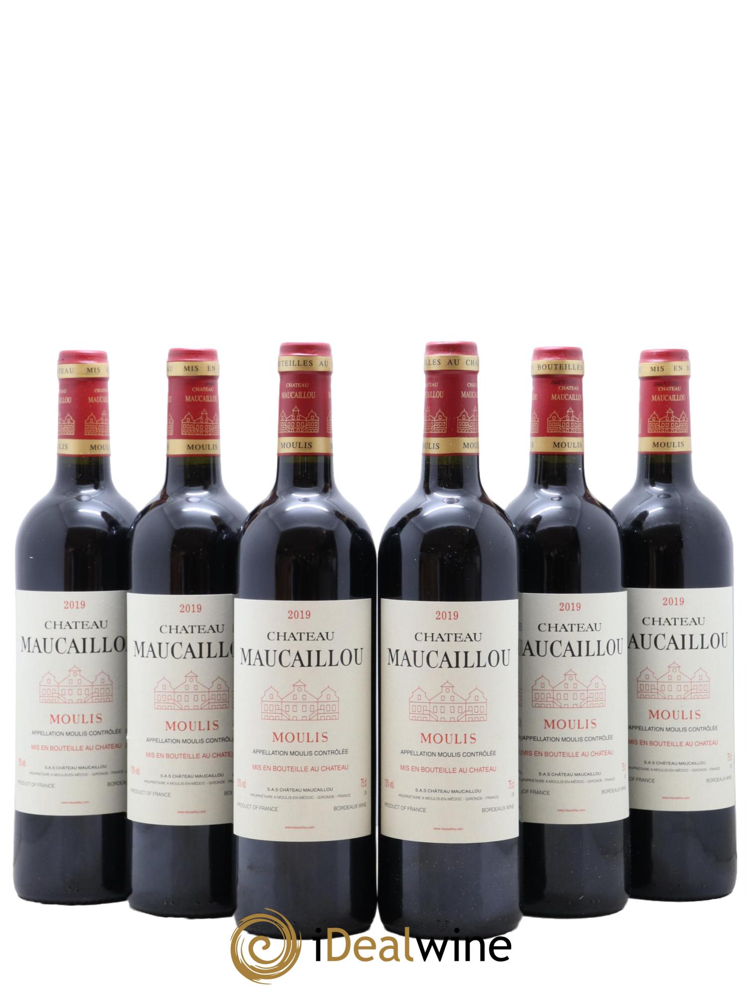 Château Maucaillou 2019 - Lot de 6 bouteilles - 0