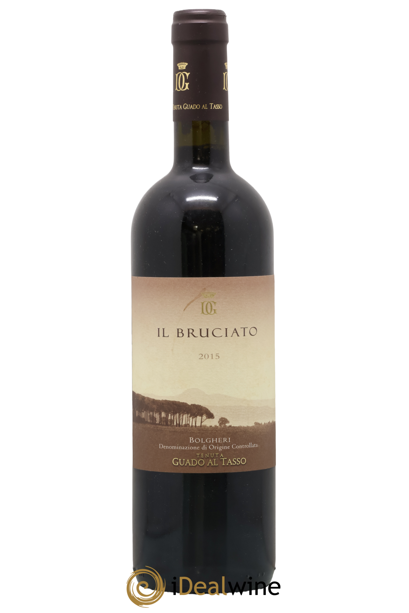 Bolgheri DOC Il Bruciato Tenuta Guado al Tasso - Marchesi Antinori 2015 - Lot de 1 bouteille - 0