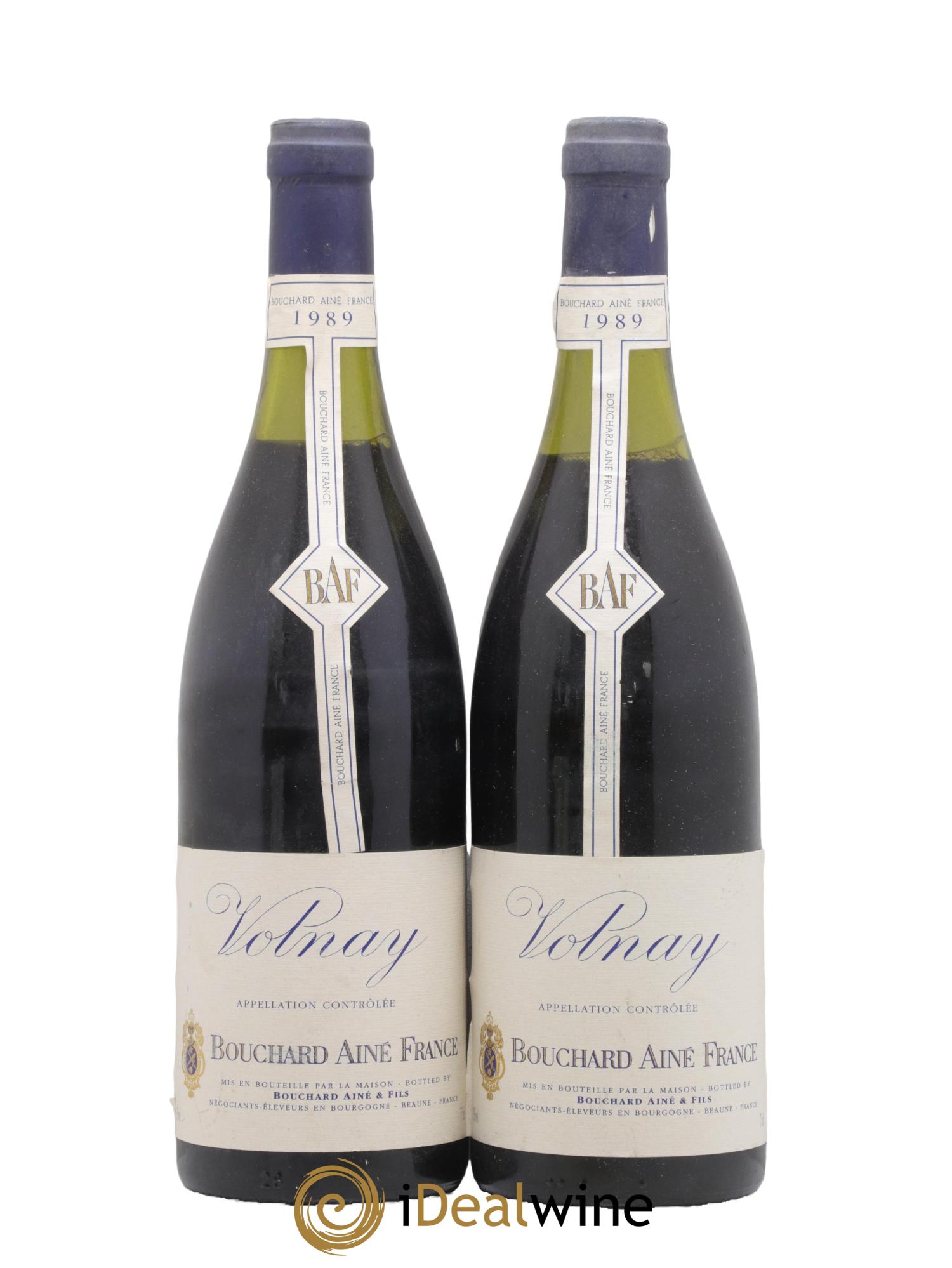 Volnay Bouchard Ainé 1989 - Lot of 2 bottles - 0