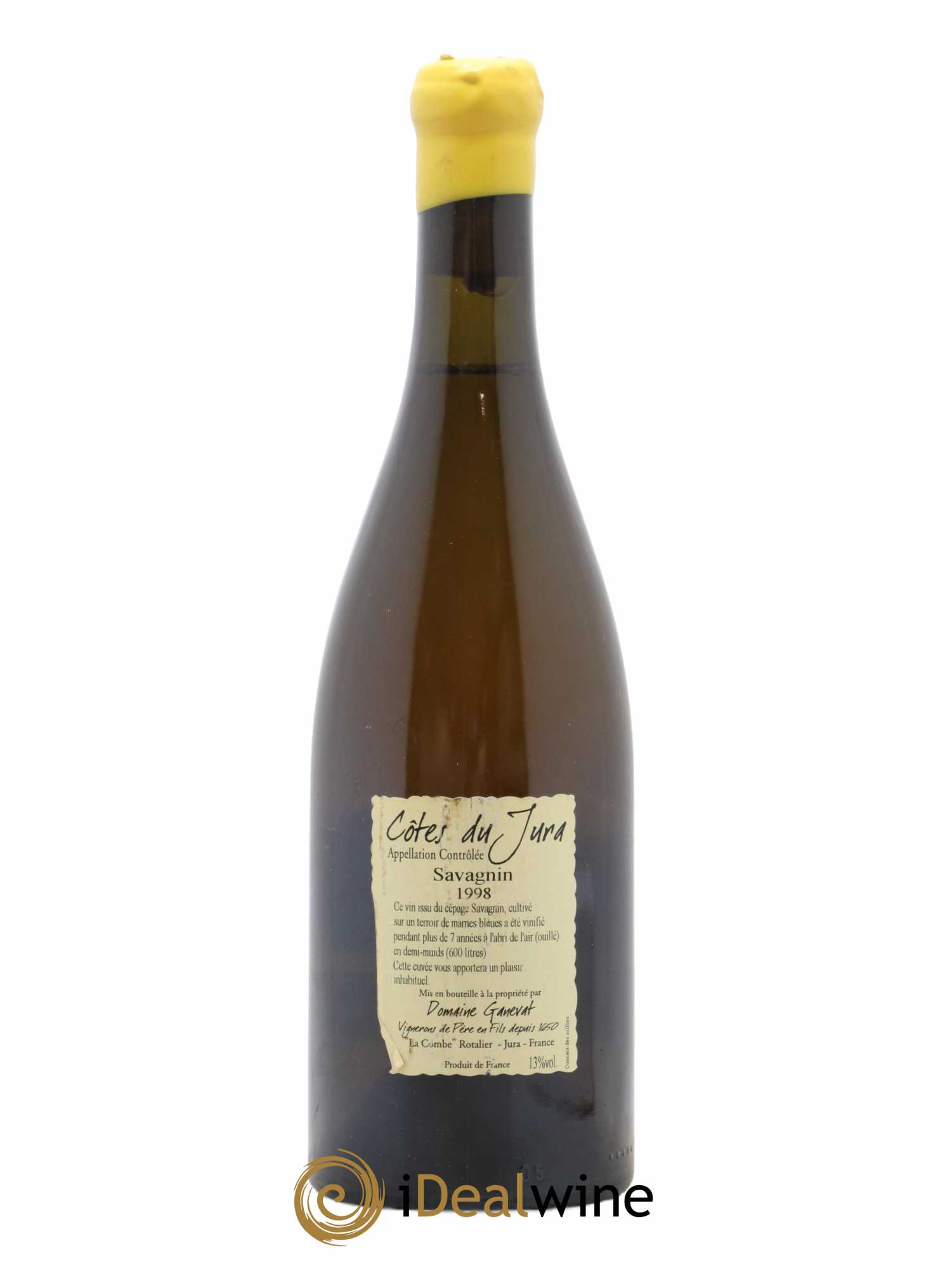 Côtes du Jura Les Vignes de mon Père Jean-François Ganevat (Domaine) 1998 - Lot de 1 bouteille - 1