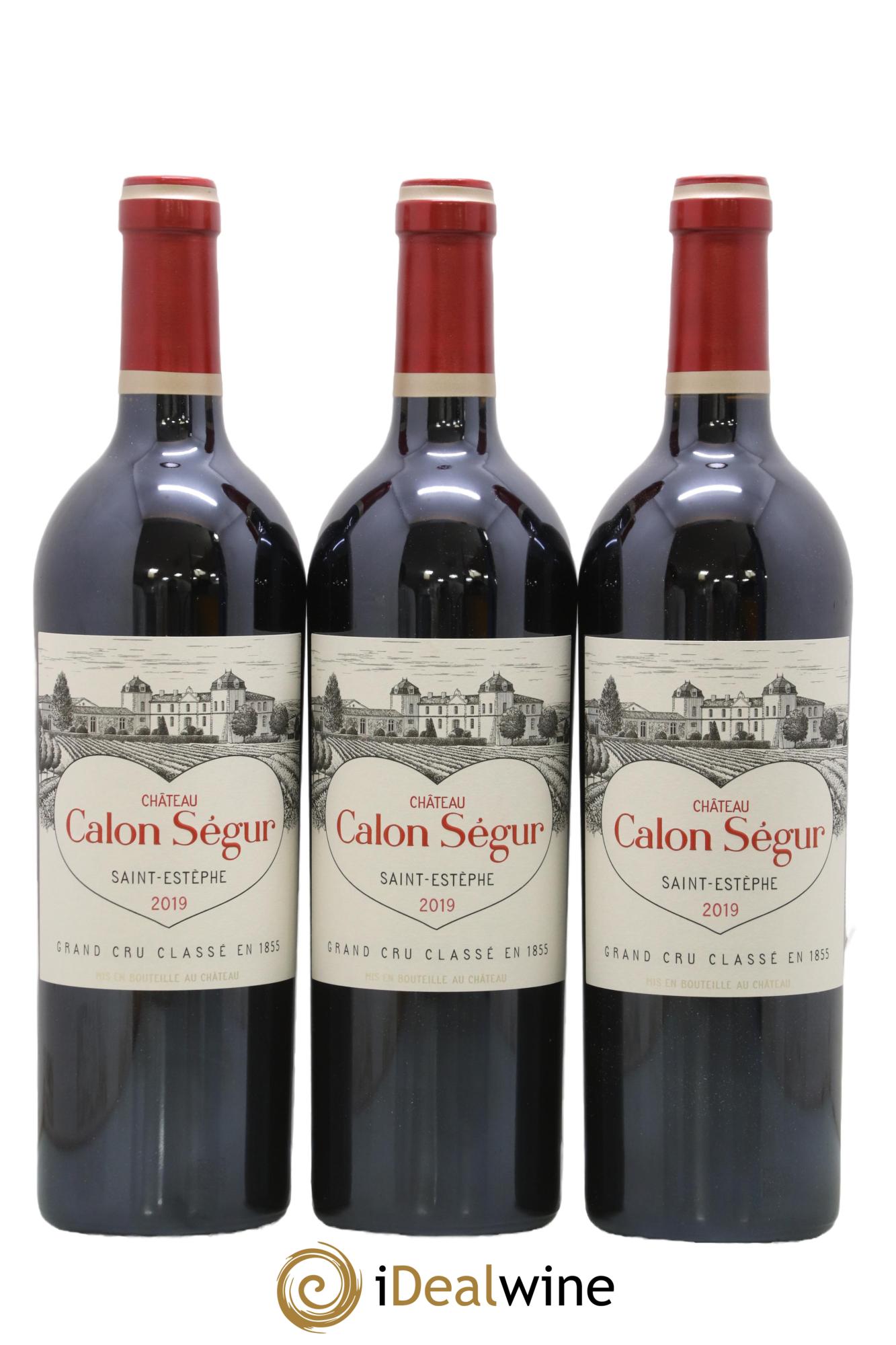 Château Calon Ségur 3ème Grand Cru Classé 2019 - Posten von 3 Flaschen - 0
