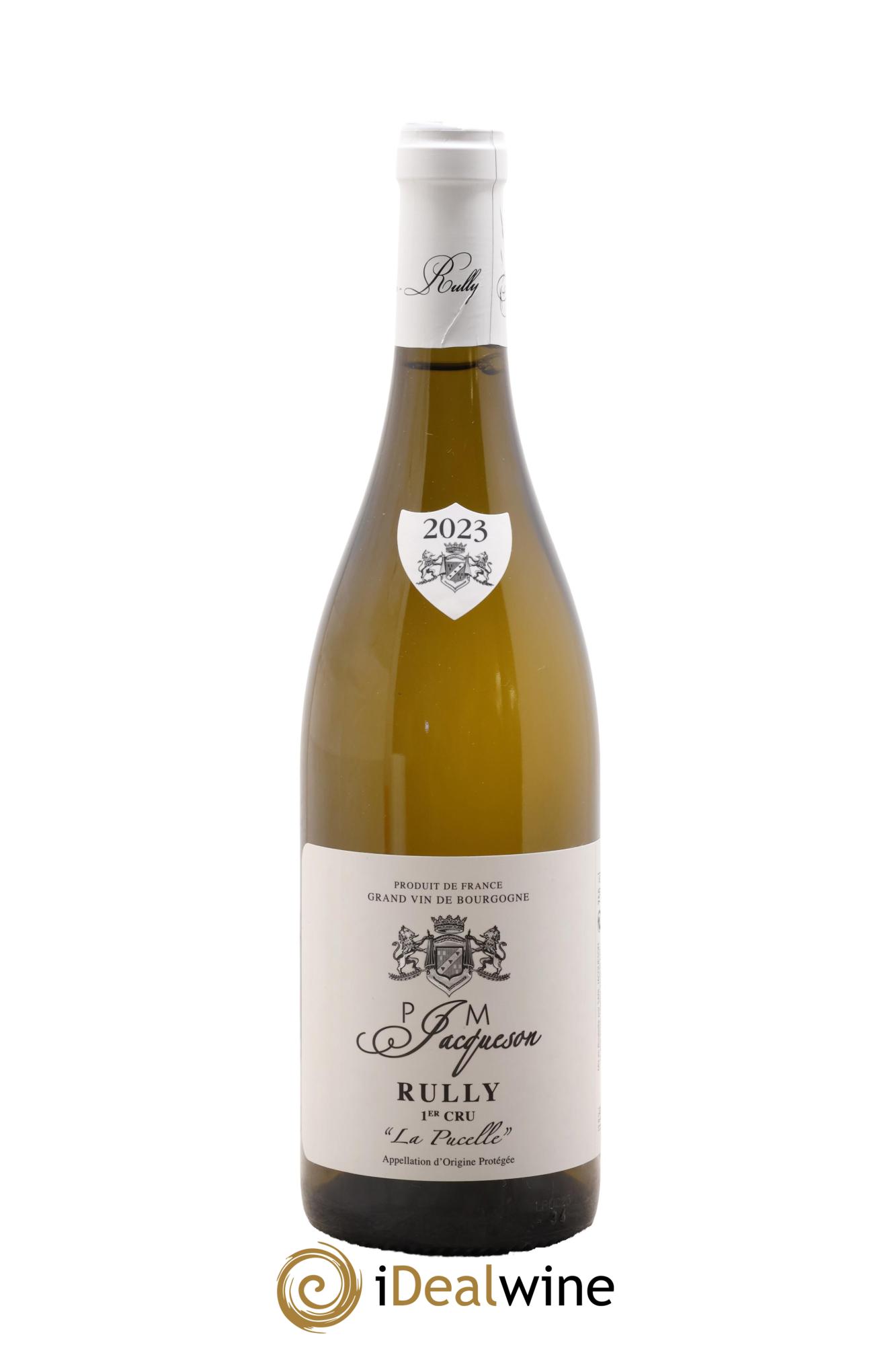 Rully 1er Cru La Pucelle Paul & Marie Jacqueson 2023 - Lot de 1 bouteille - 0