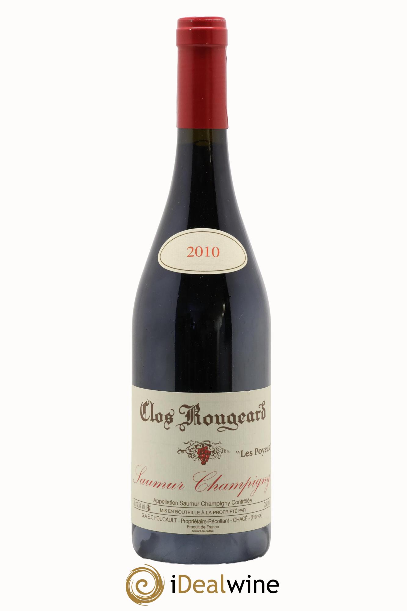 Saumur-Champigny Les Poyeux Clos Rougeard 2010 - Lot of 1 bottle - 0