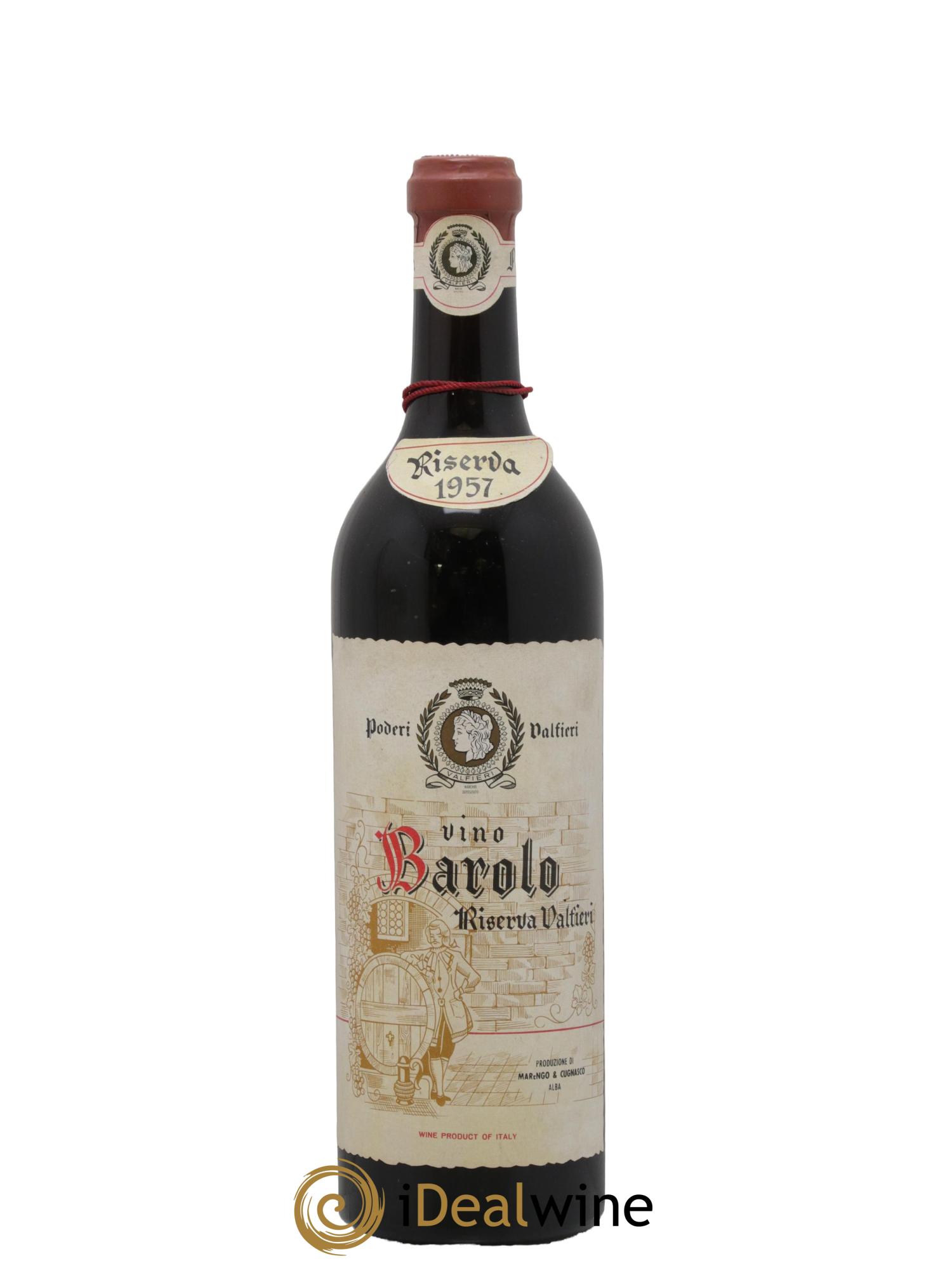 Barolo Riserva Valfieri 1957 - Lot de 1 bouteille - 0
