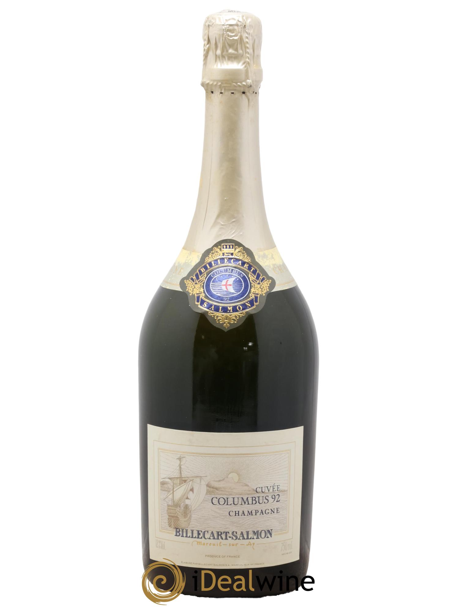 Cuvée Columbus 92 Billecart-Salmon - Lot de 1 bouteille - 1
