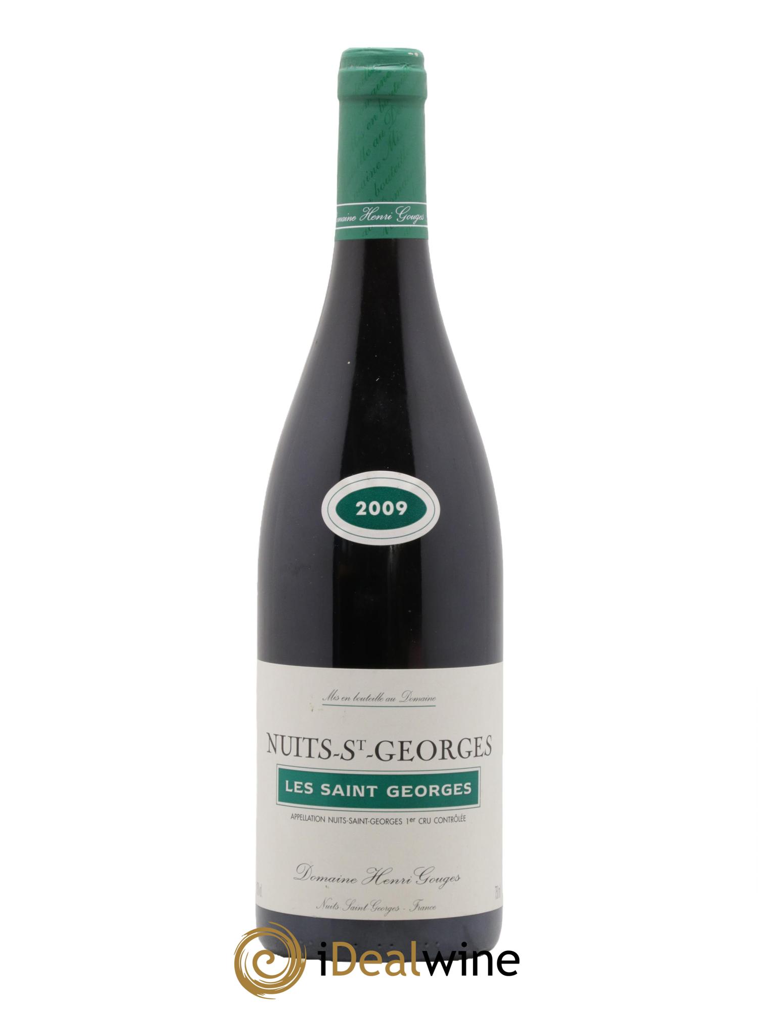 Nuits-Saint-Georges 1er Cru Les Saints Georges Henri Gouges 2009 - Lot de 1 bouteille - 0