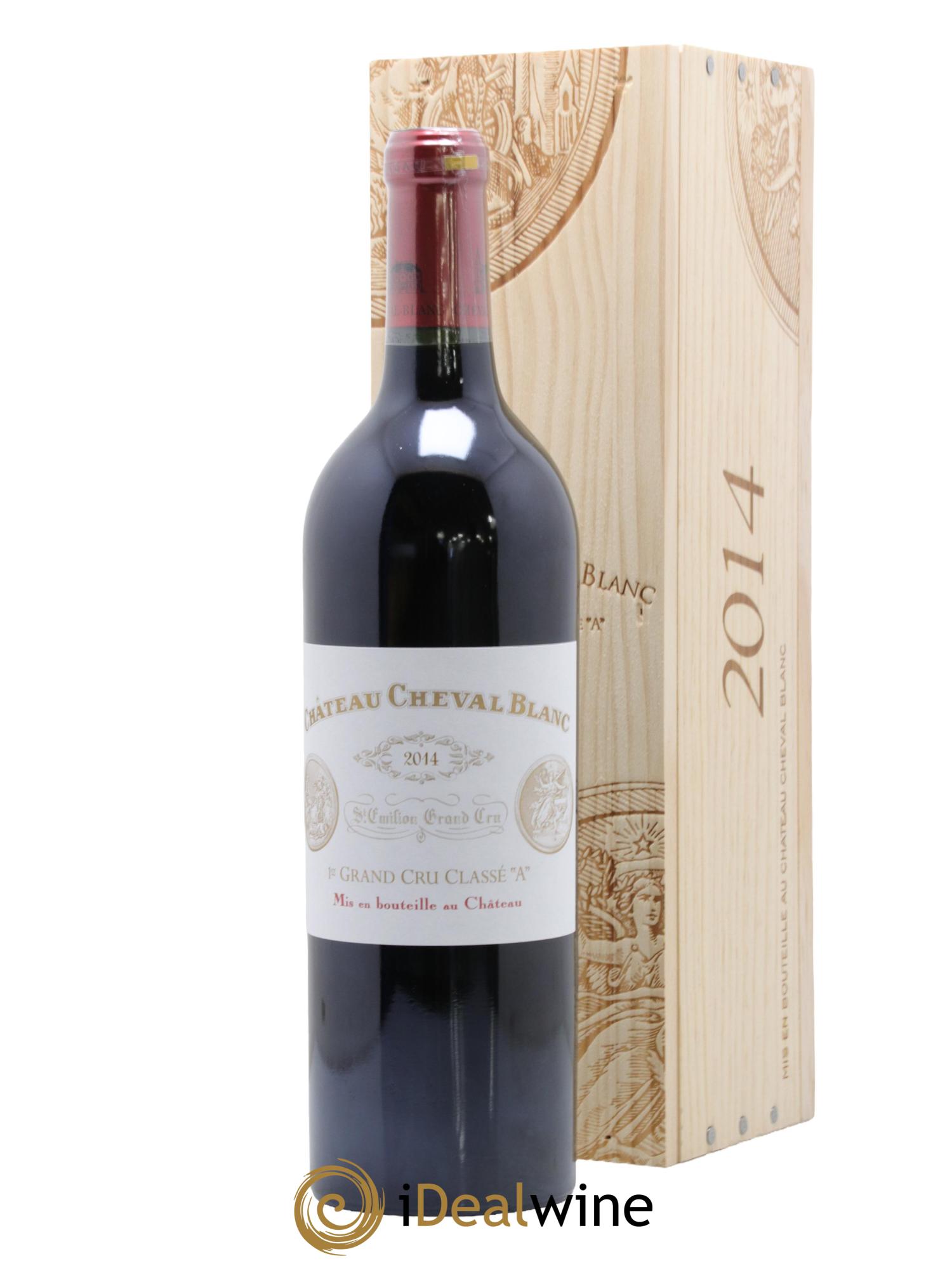 Château Cheval Blanc 1er Grand Cru Classé A 2014 - Lot de 1 bouteille - 0