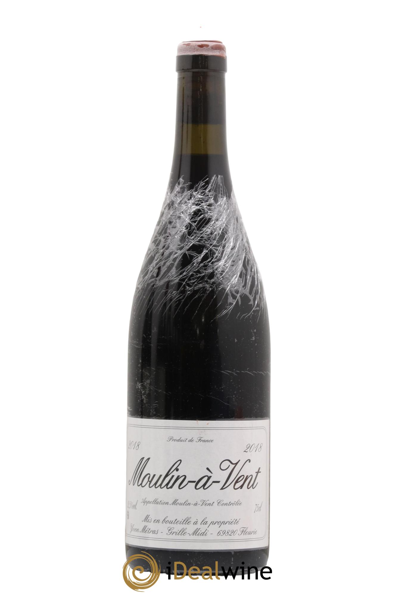 Moulin-à-Vent Yvon Métras 2018 - Lot de 1 bouteille - 0