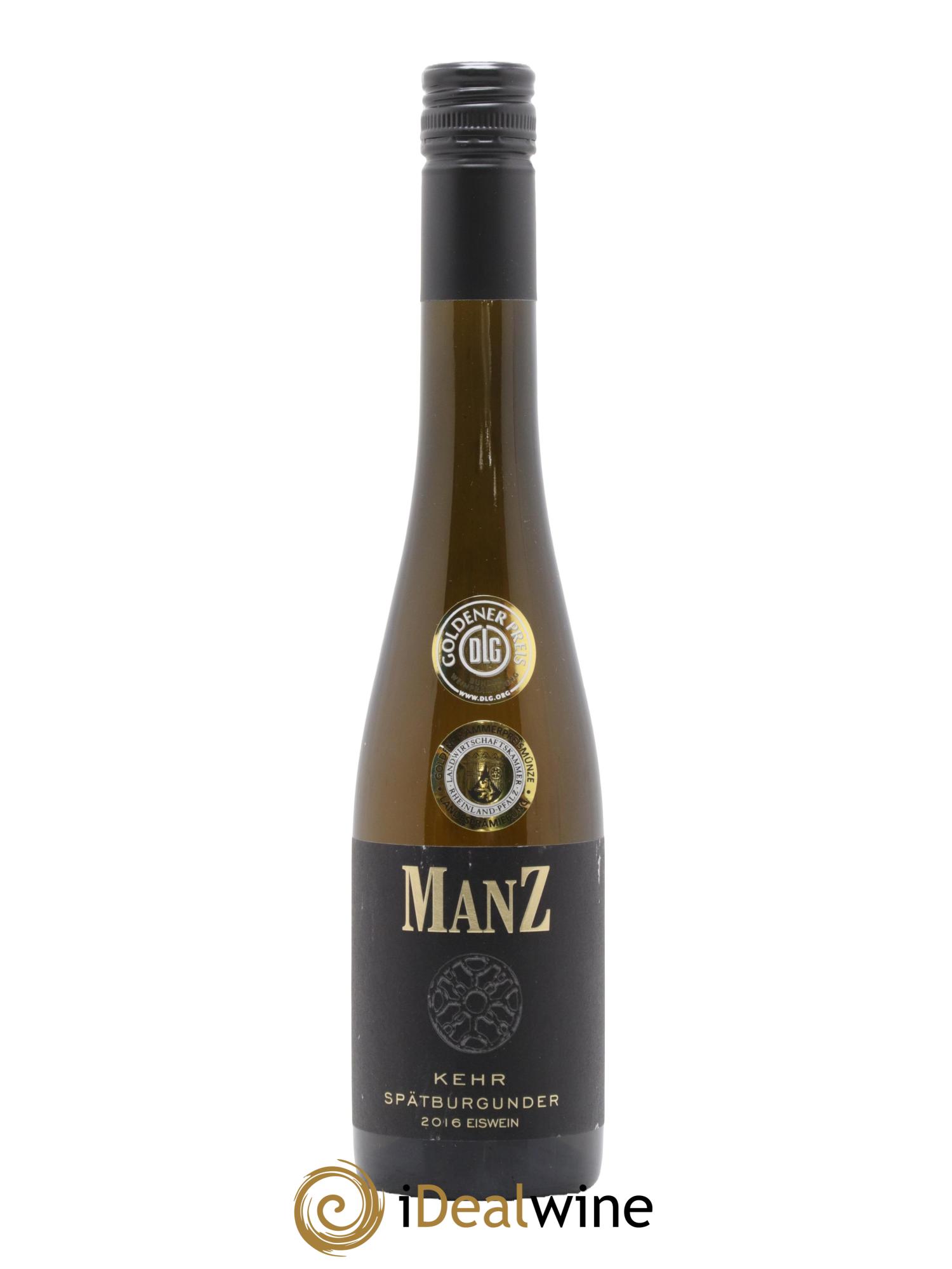 Allemagne Rheinhessen Kehr Spatburgunder Weinolsheimer Kehr Eiswein Manz 2016 - Posten von 1 Demi-Flasche - 0