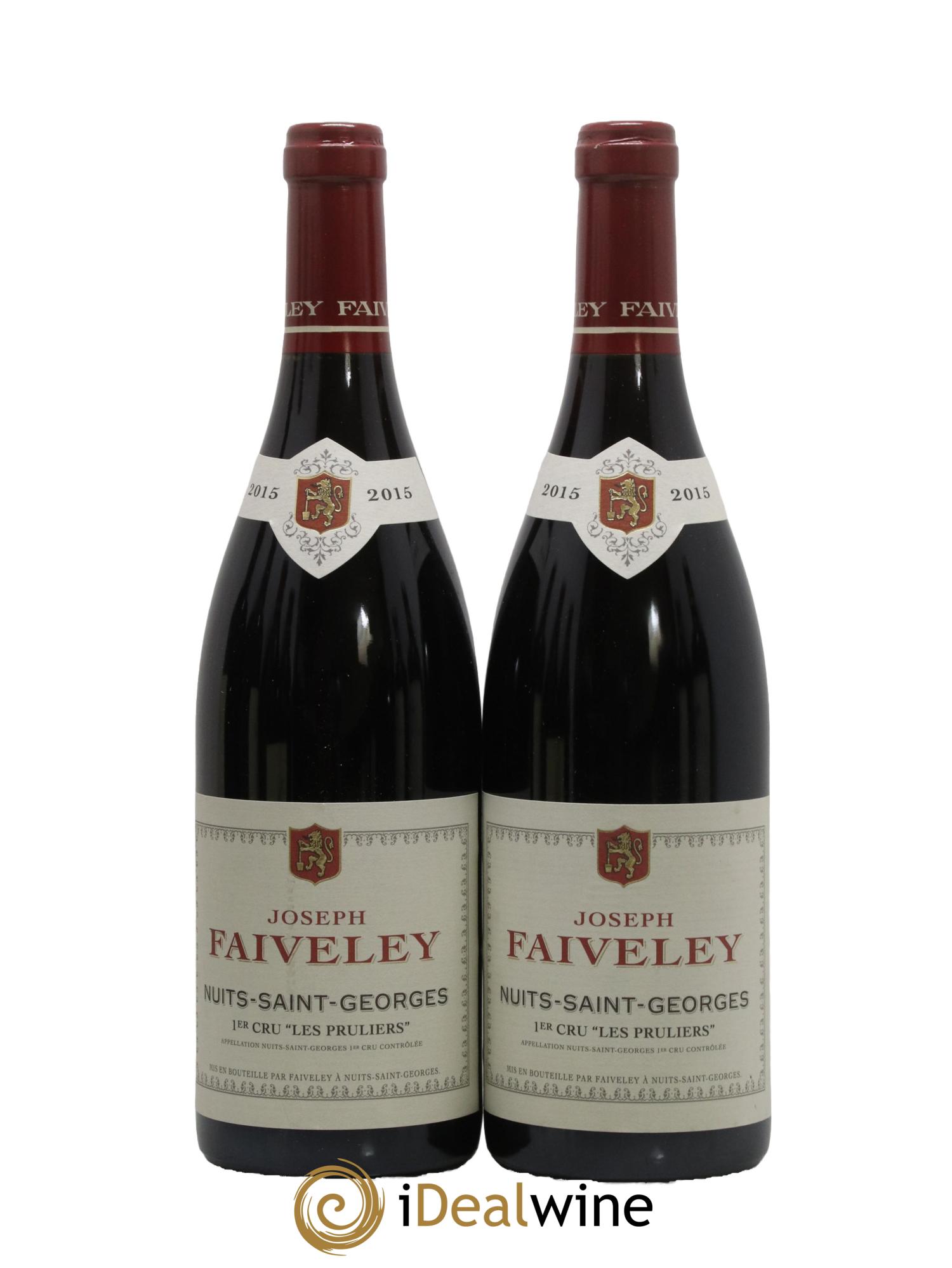 Nuits-Saint-Georges 1er Cru Les Pruliers Faiveley 2015 - Lot de 2 bouteilles - 0