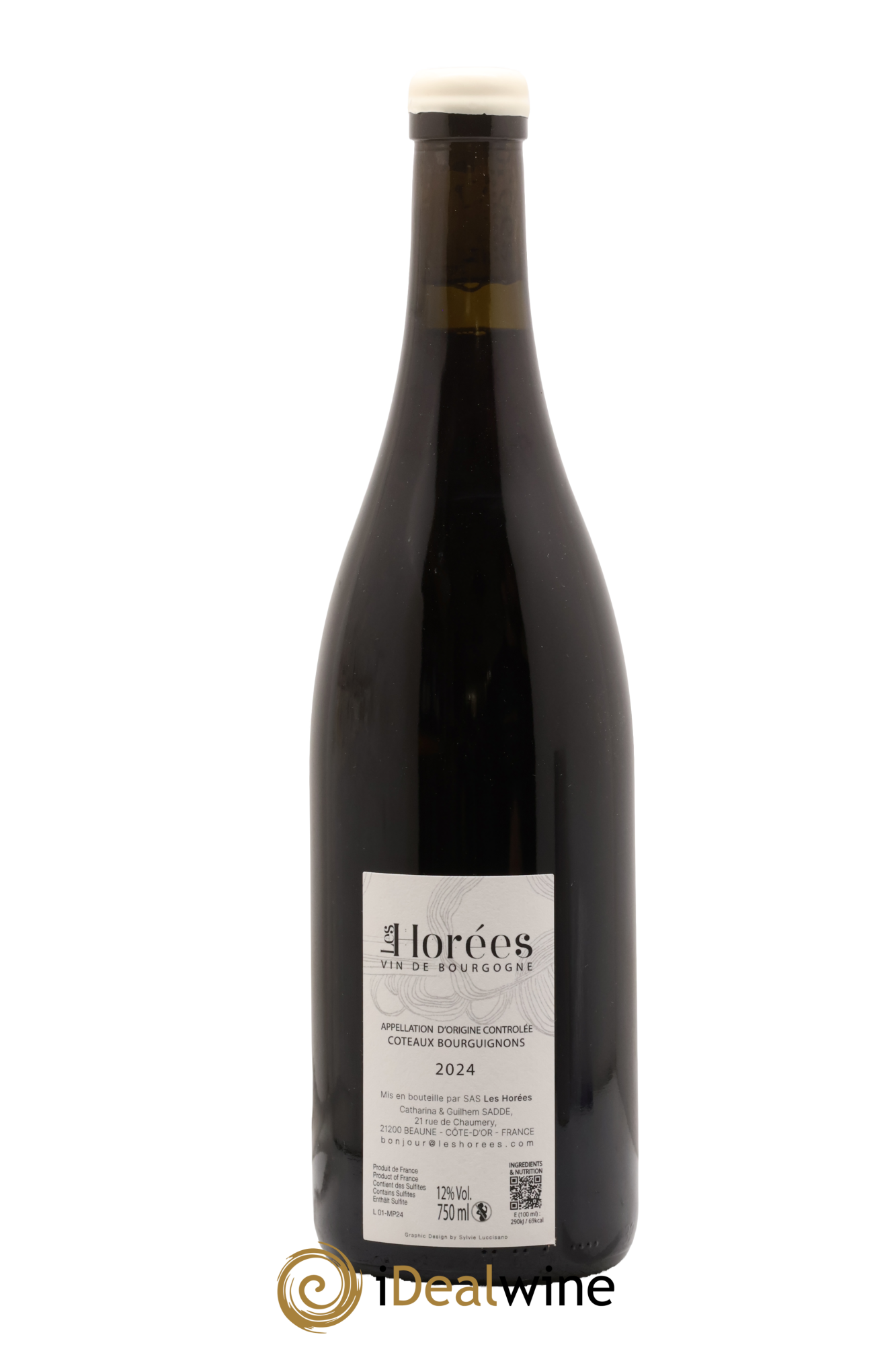 Coteaux Bourguignons Mon Poulain Les Horées 2024 - Lot de 1 bouteille - 1