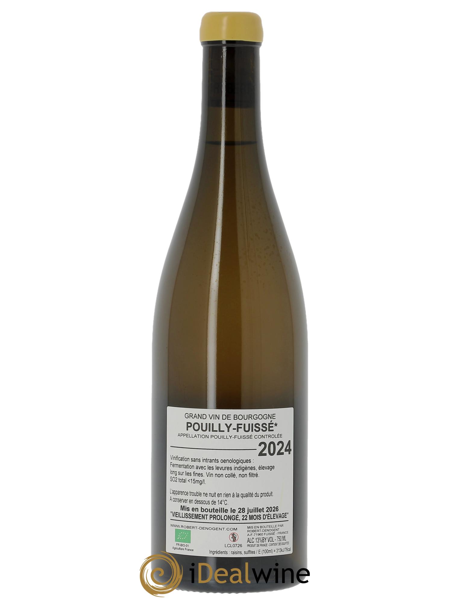 Pouilly-Fuissé Climat Robert Denogent (Domaine) 2024 - Lotto di 1 bottiglia - 1