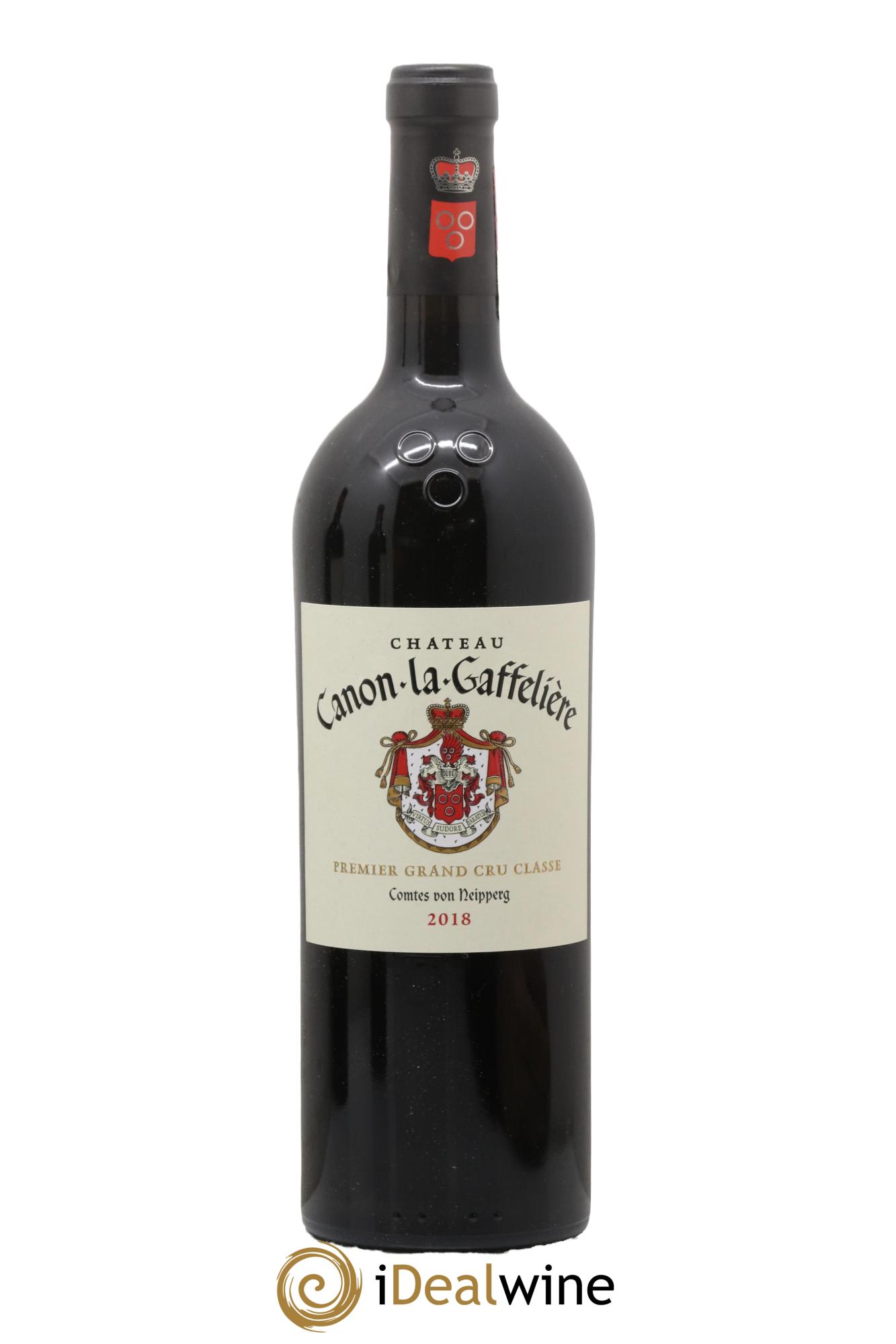 Château Canon la Gaffelière 1er Grand Cru Classé B 2018 - Lot de 1 bouteille - 0