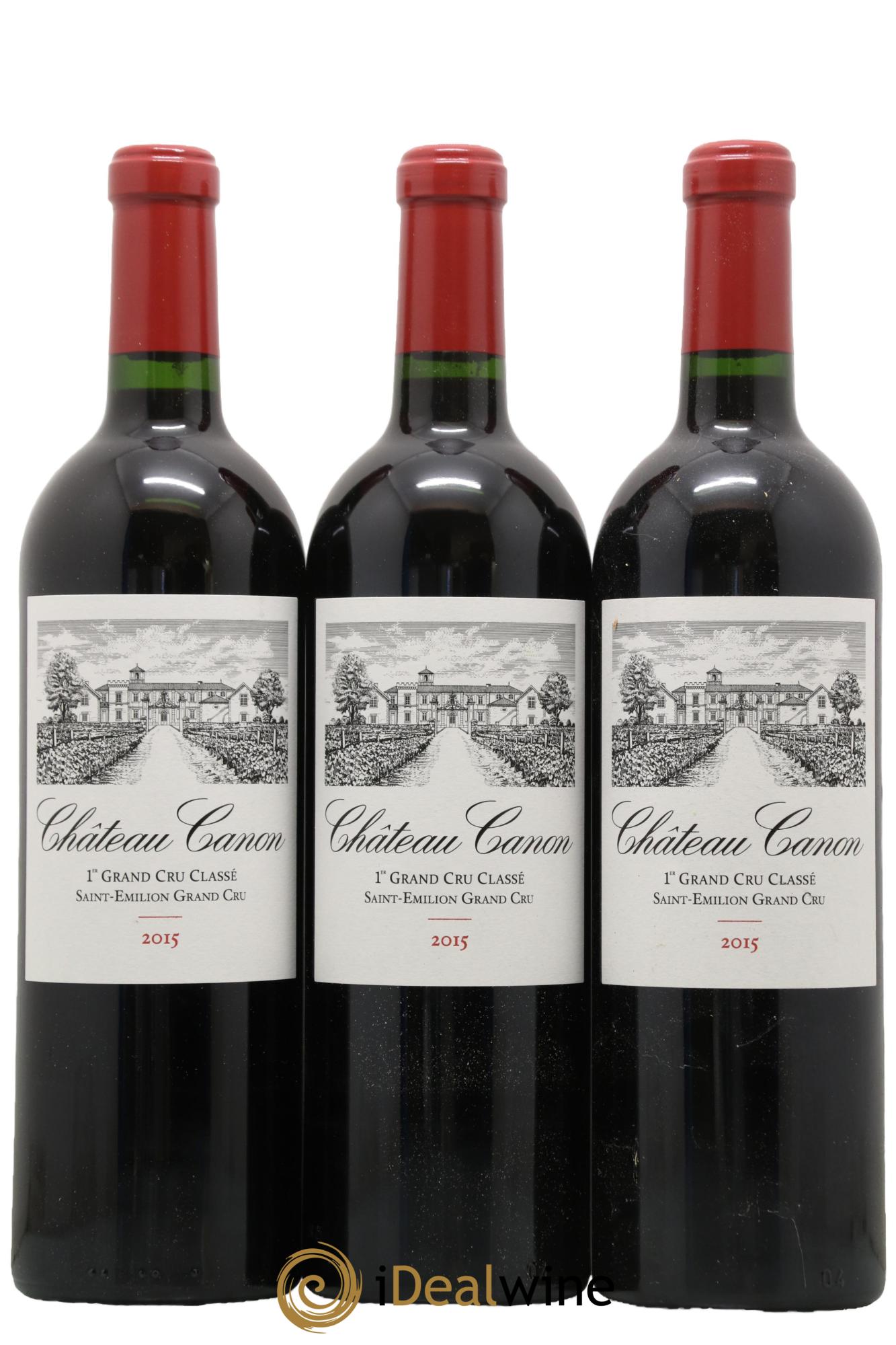 Château Canon 1er Grand Cru Classé B 2015 - Lot of 12 bottles - 7