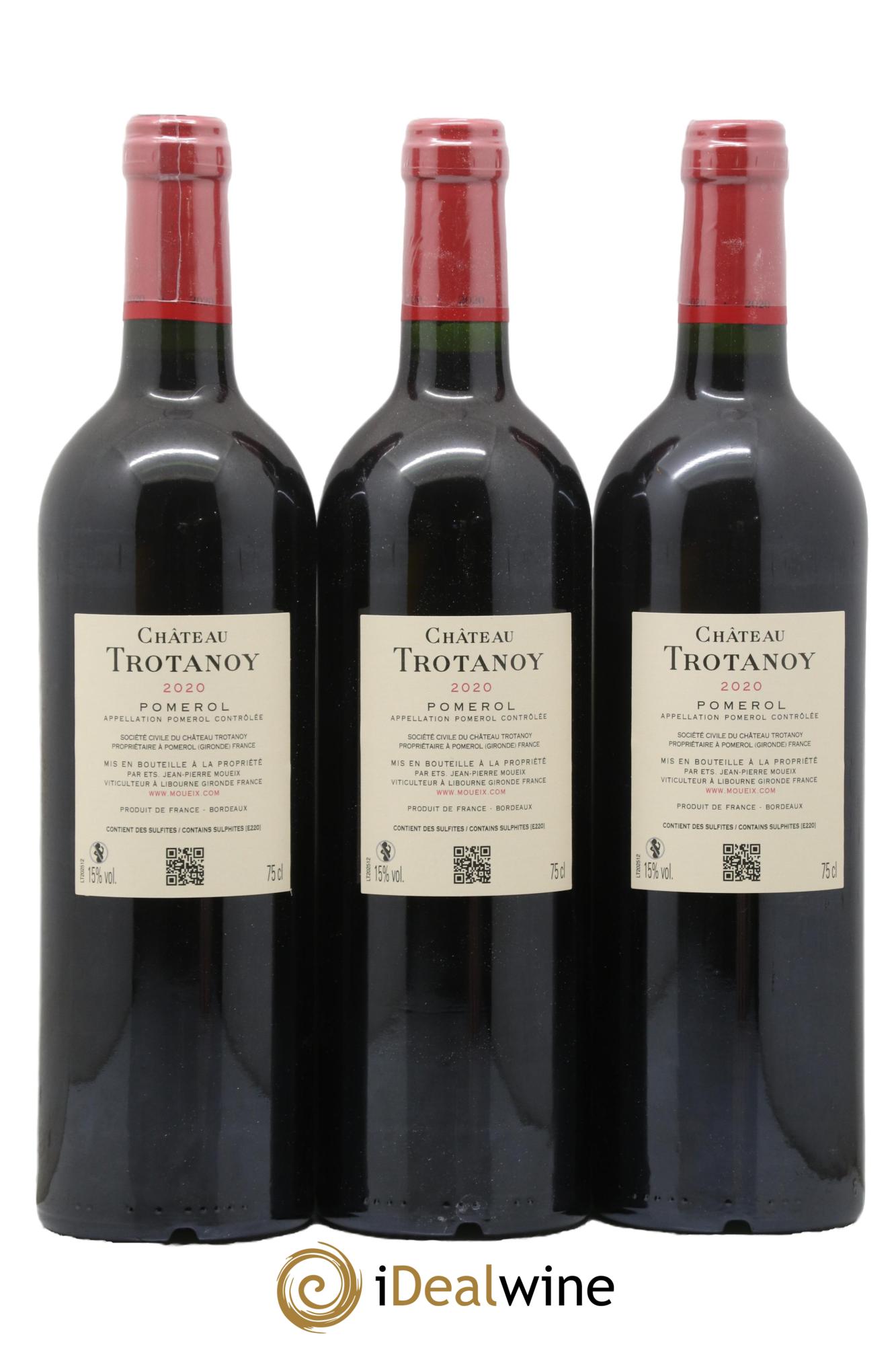 Château Trotanoy 2020 - Lot of 6 bottles - 4