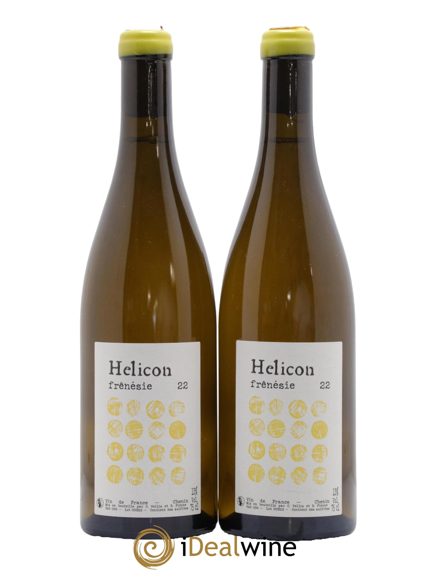 Vin de France Frênésie Helicon 2022 - Lot de 2 bouteilles - 0