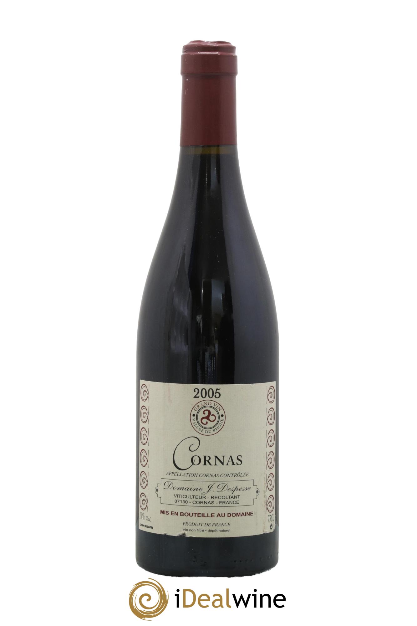Cornas Jérôme Despesse 2005 - Lot de 1 bouteille - 0