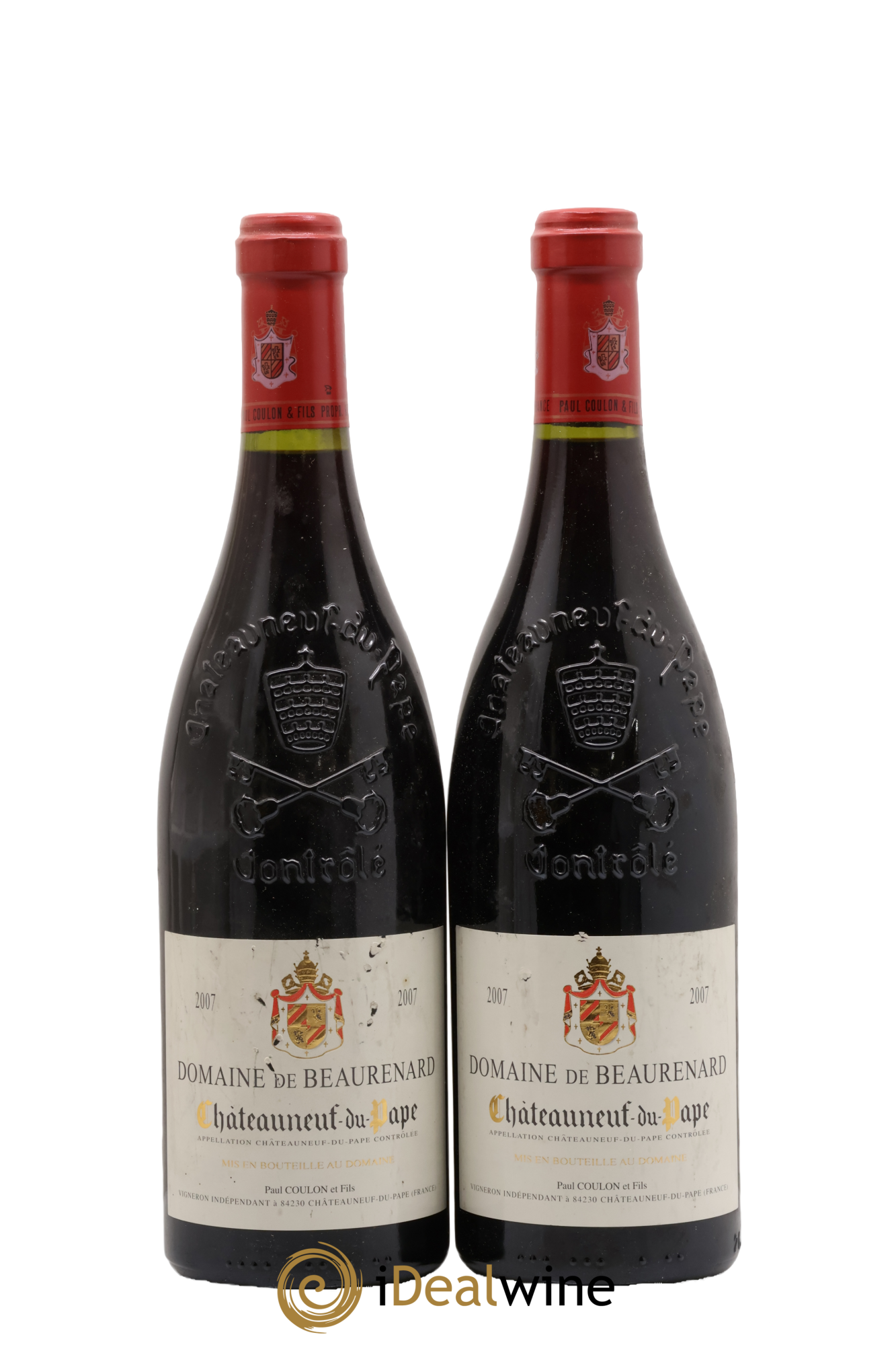 Châteauneuf-du-Pape Beaurenard (Domaine de) 2007 - Lot of 2 bottles - 0