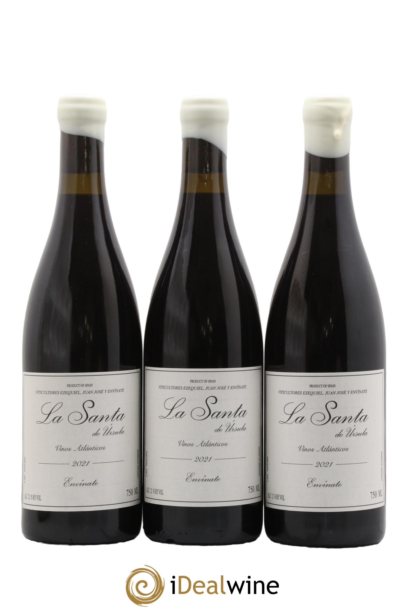 Espagne Vinos Atlanticos La Santa du Ursula Envinate 2021 - Lot de 3 bouteilles - 0