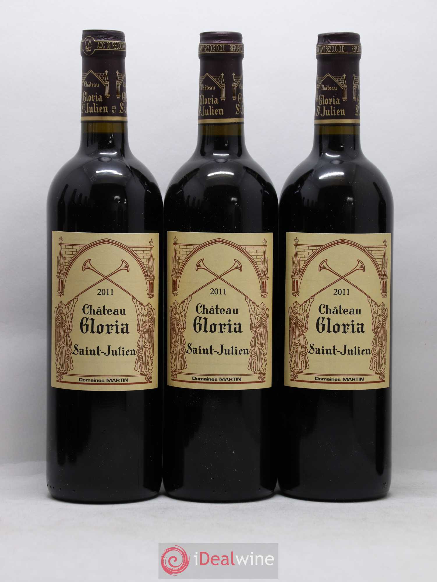 Château Gloria 2011 - Posten von 12 Flaschen - 2