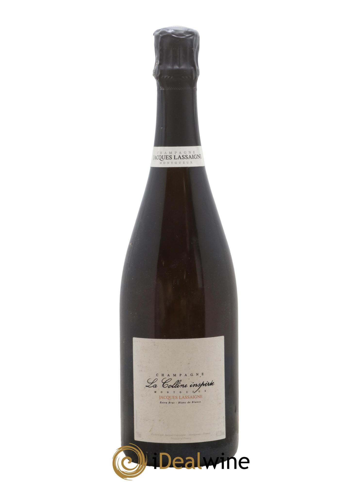 La Colline Inspirée Blanc de Blancs Extra-Brut Jacques Lassaigne - Lot de 1 bouteille - 0