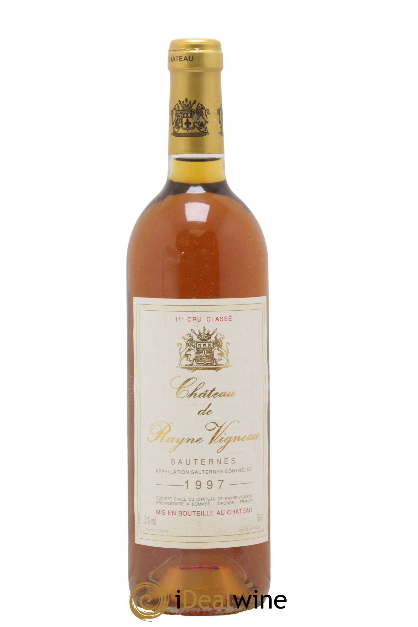 Château de Rayne Vigneau 1er Grand Cru Classé 1997 - Posten von 1 Flasche - 0