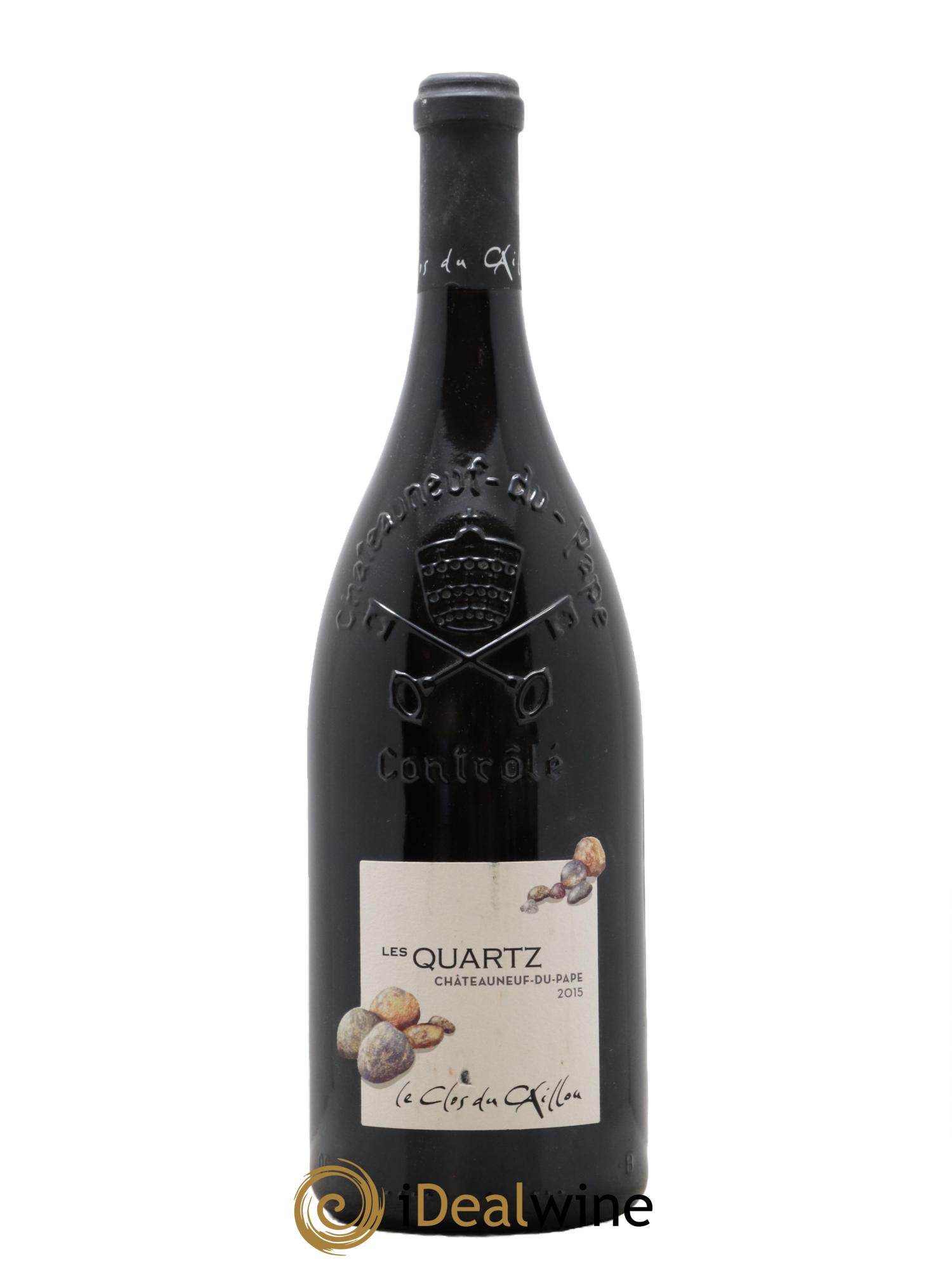 Châteauneuf-du-Pape Les Quartz Clos du Caillou 2015 - Lot de 1 magnum - 0