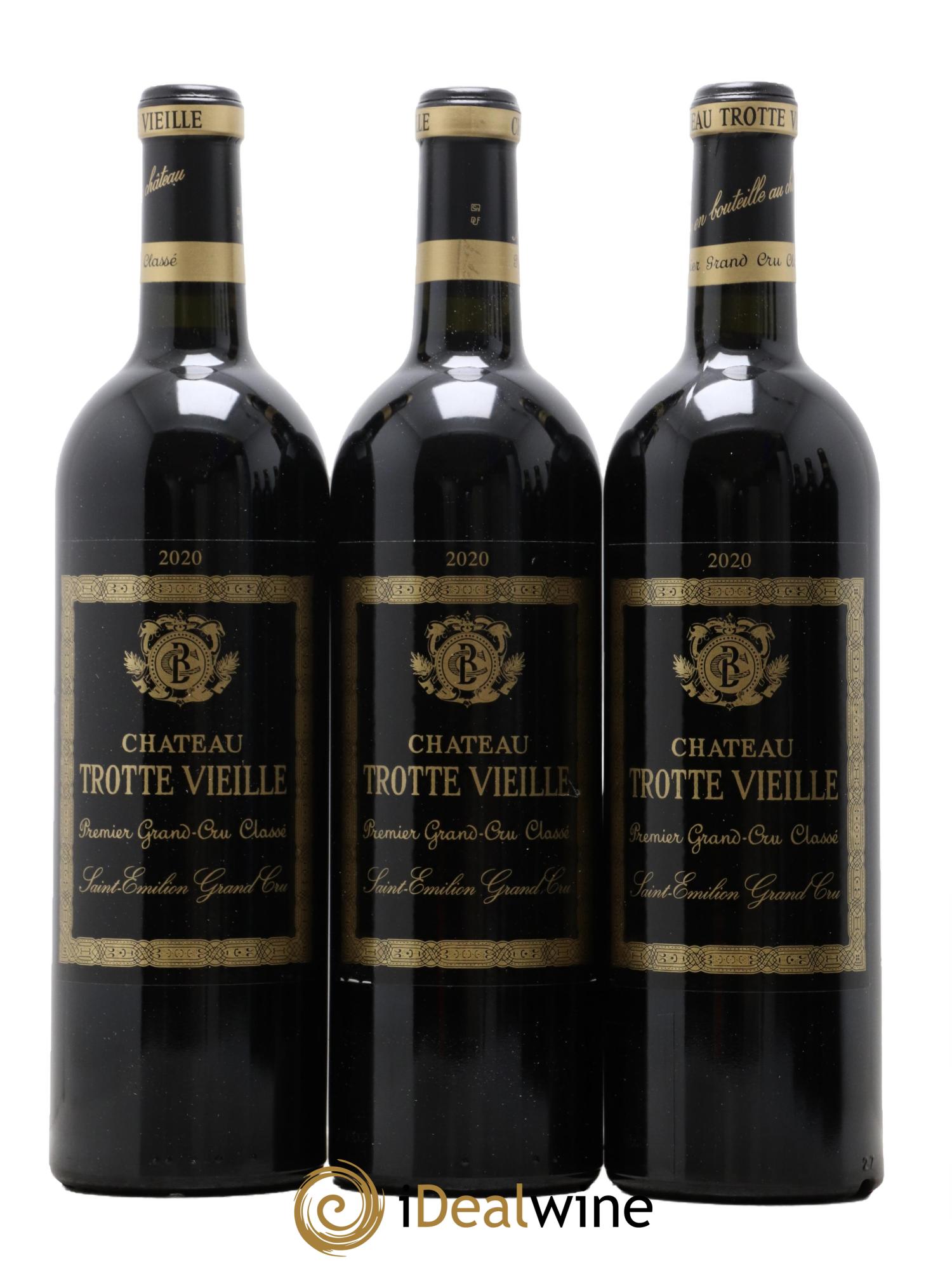 Château Trotte Vieille 1er Grand Cru Classé B 2020 - Lot de 6 bouteilles - 1
