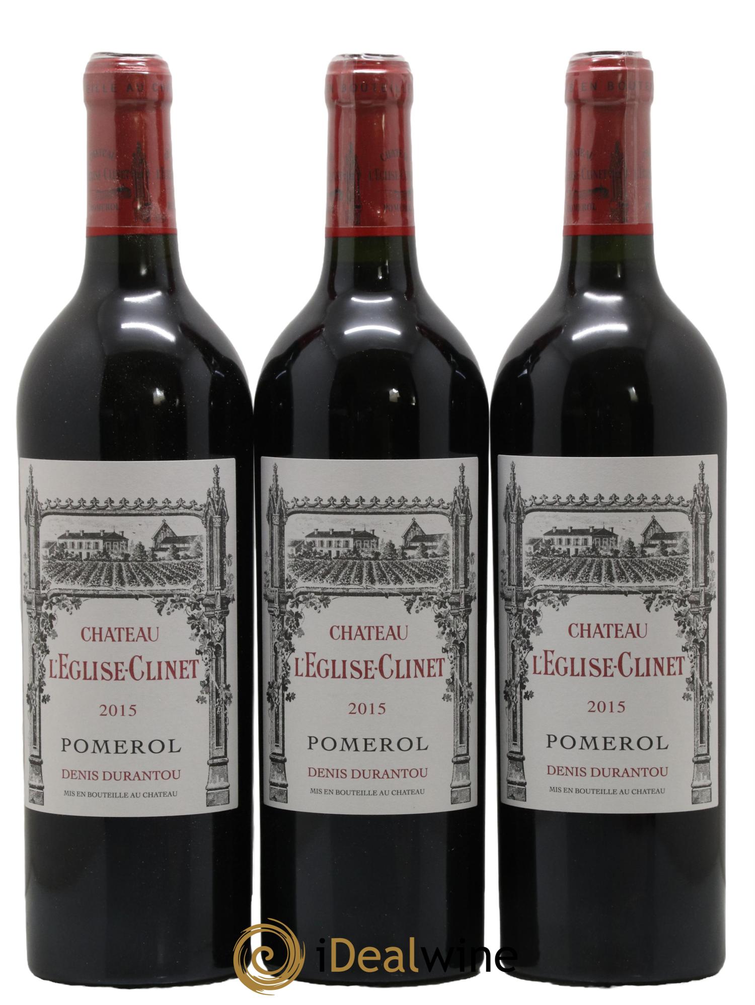 Château l' Église Clinet 2015 - Lot de 6 bouteilles - 3