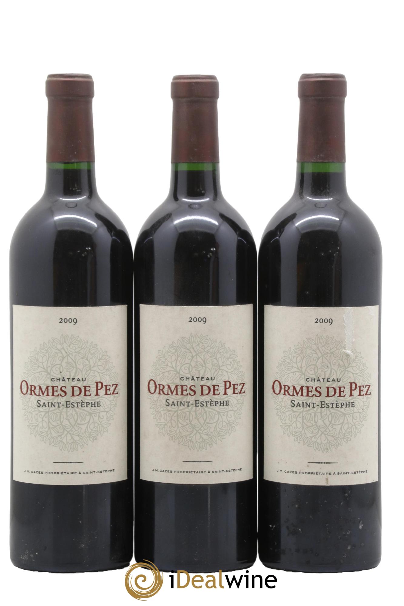 Château les Ormes de Pez 2009 - Lot de 3 bouteilles - 0