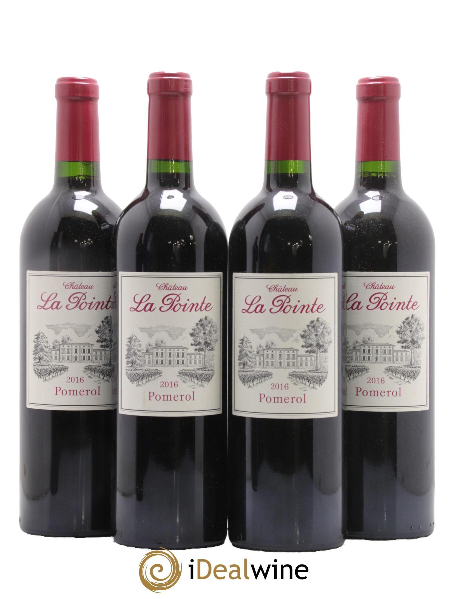 Château la Pointe 2016 - Lotto di 4 bottiglie - 0