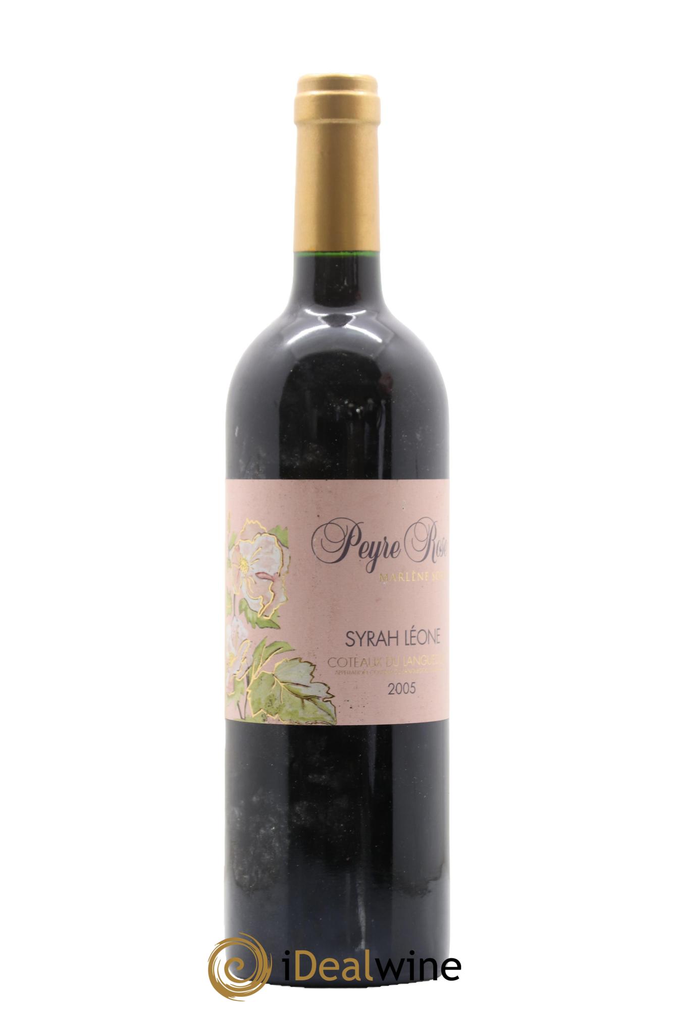 Coteaux du Languedoc Domaine Peyre Rose Belle Léone (anciennement Syrah Léone) Marlène Soria 2005 - Lot de 1 bouteille - 0