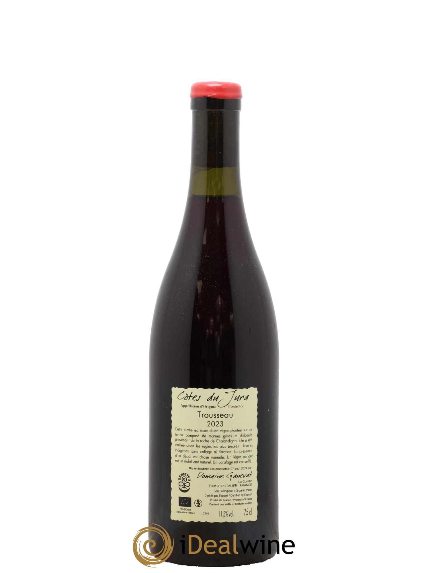 Côtes du Jura Plein Sud Jean-François Ganevat (Domaine)  2022 - Lot of 1 bottle - 1