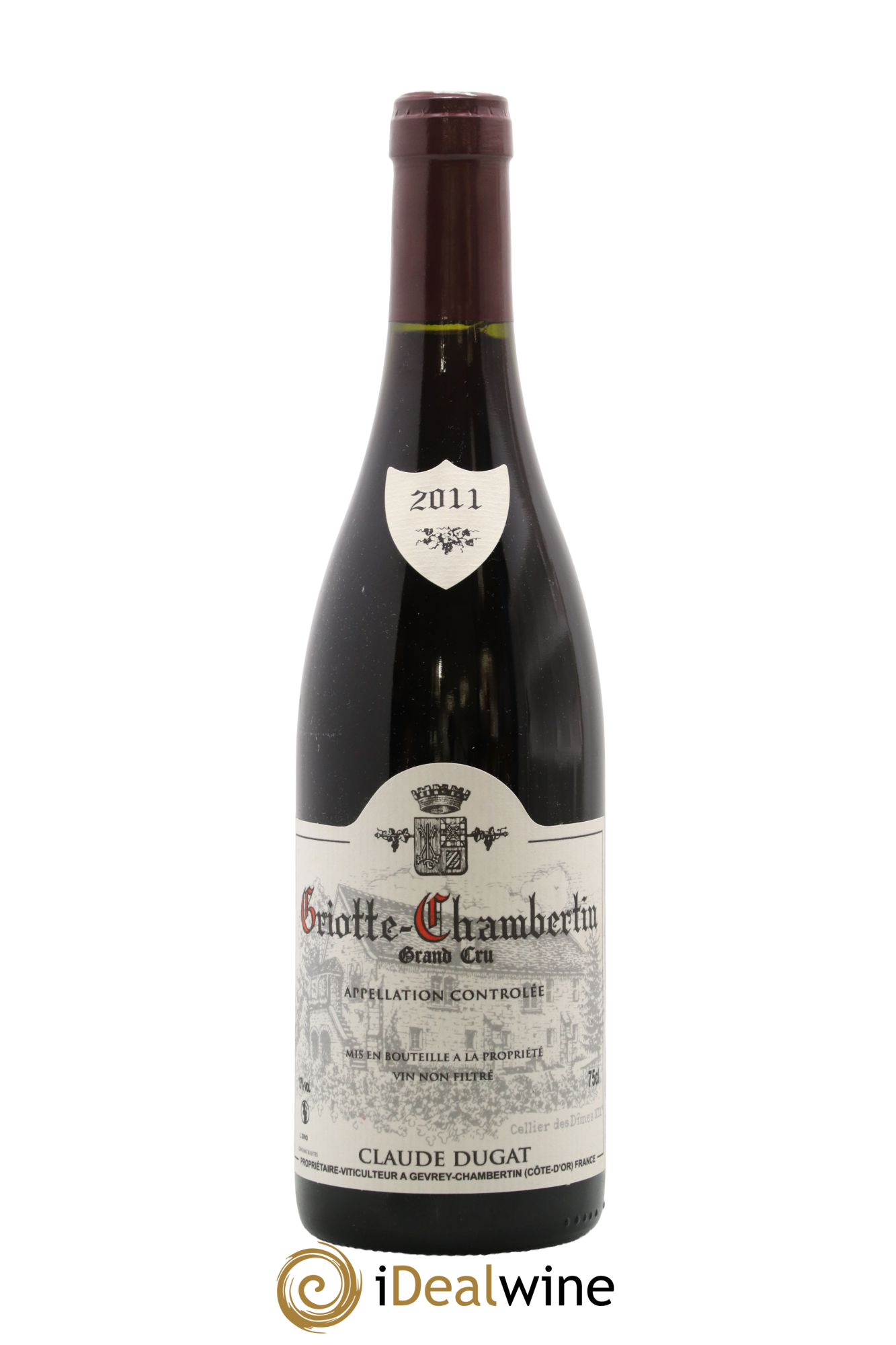 Griotte-Chambertin Grand Cru Claude Dugat 2011 - Posten von 1 Flasche - 0