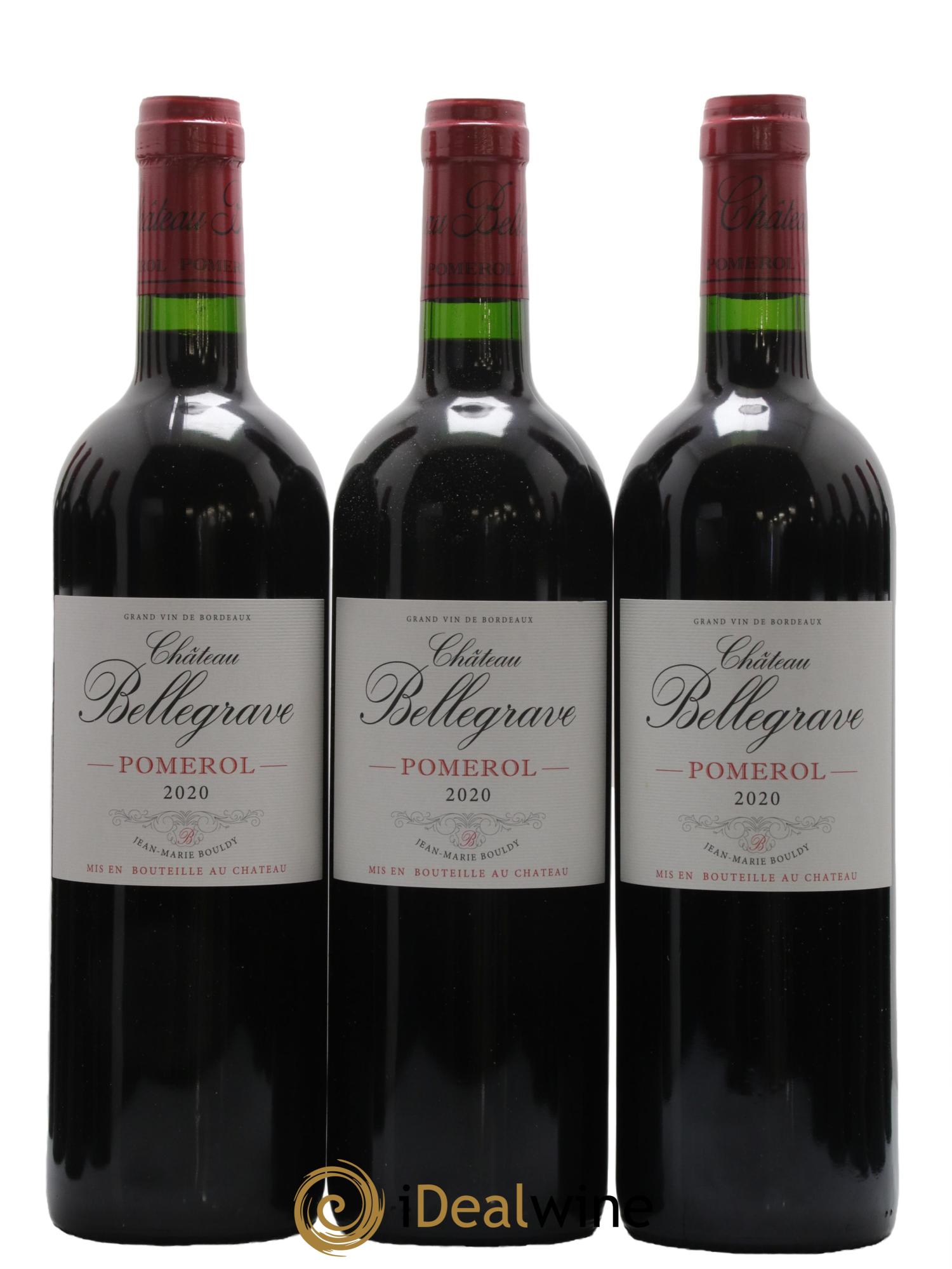 Château Bellegrave 2020 - Lot de 12 bouteilles - 1