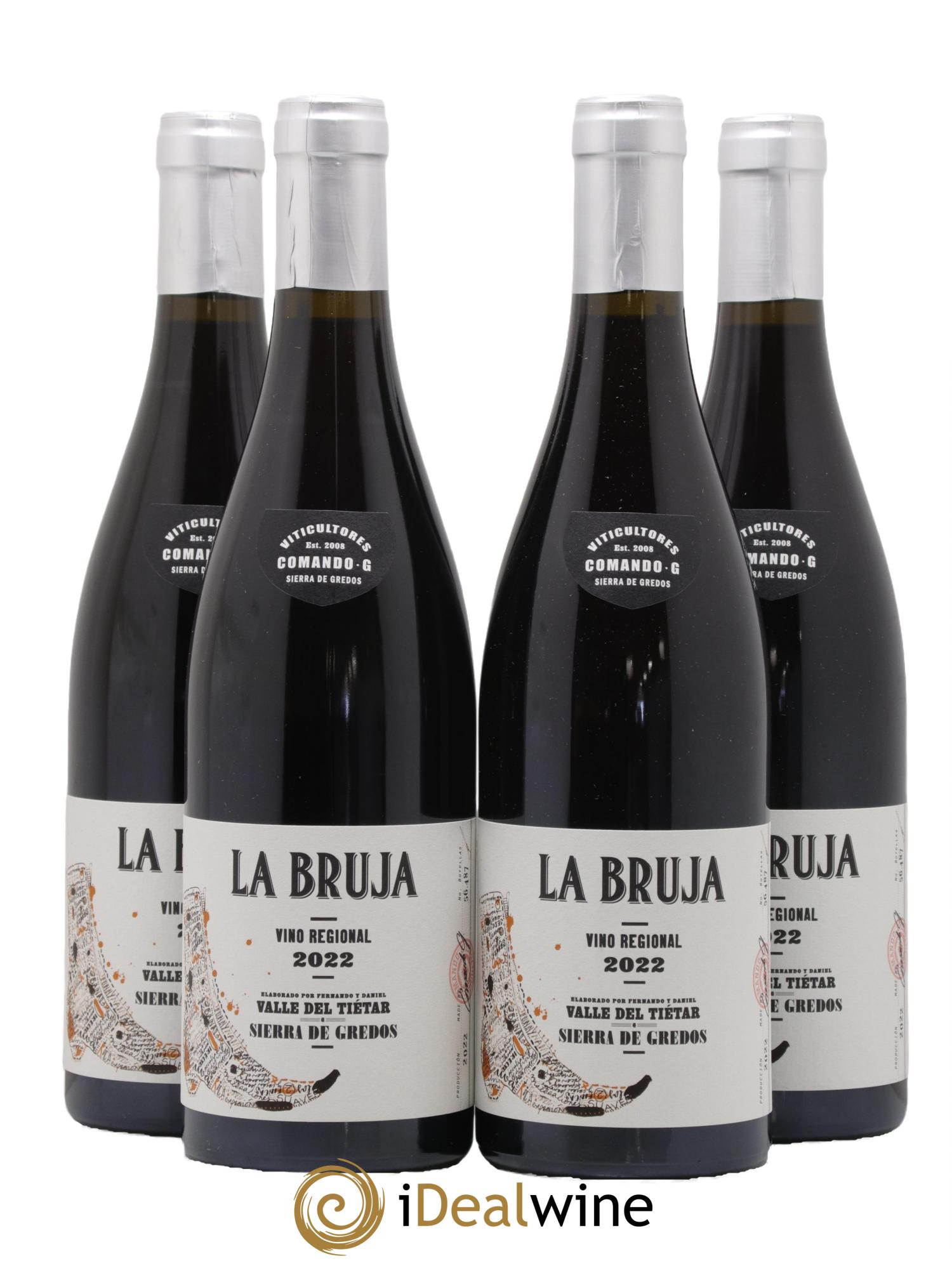 Vinos de Madrid DO Comando G La Bruja de Rozas 2022 - Lot de 4 bouteilles - 0