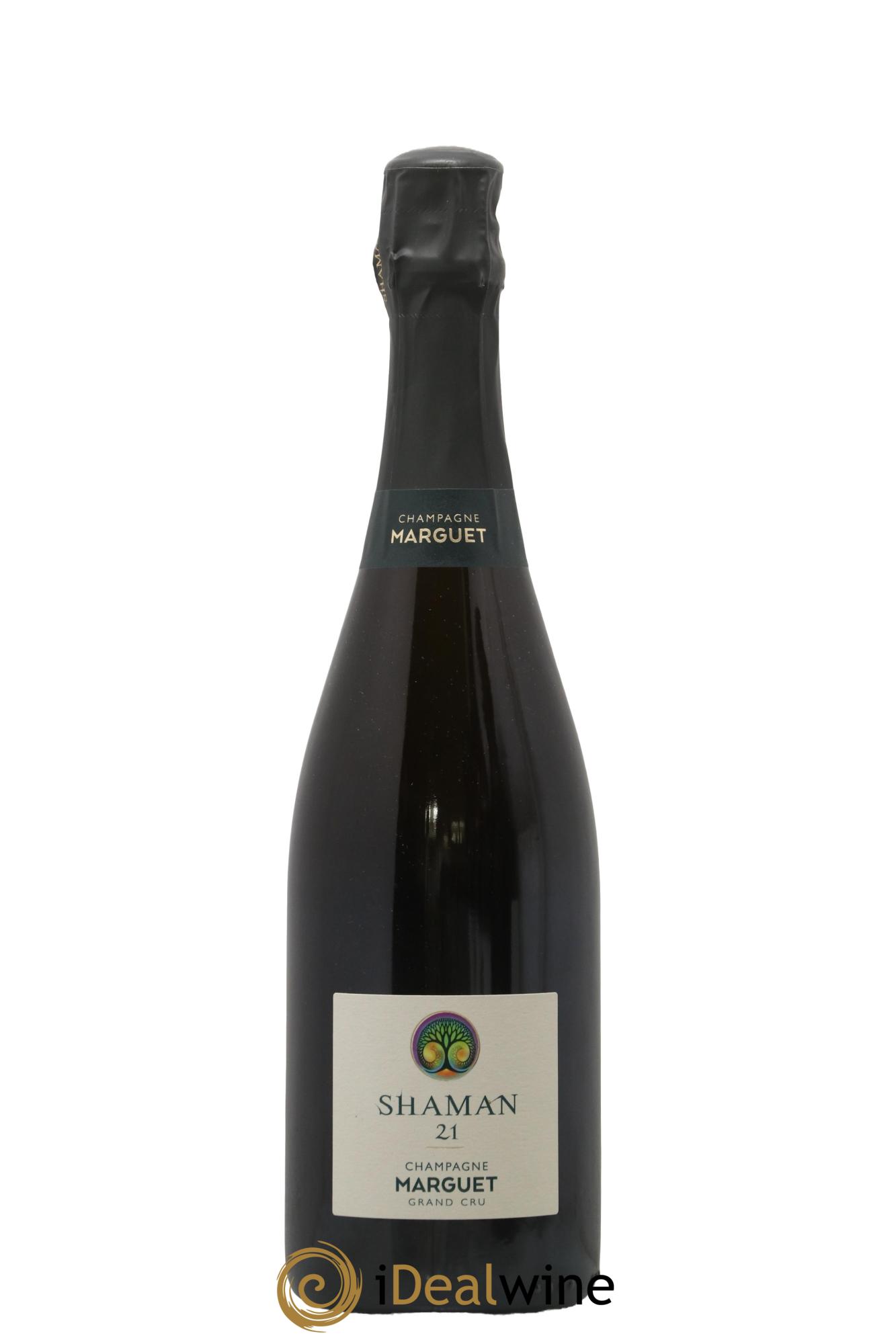 Shaman 21 Grand Cru Brut Nature Marguet 2021 - Lot de 1 bouteille - 0