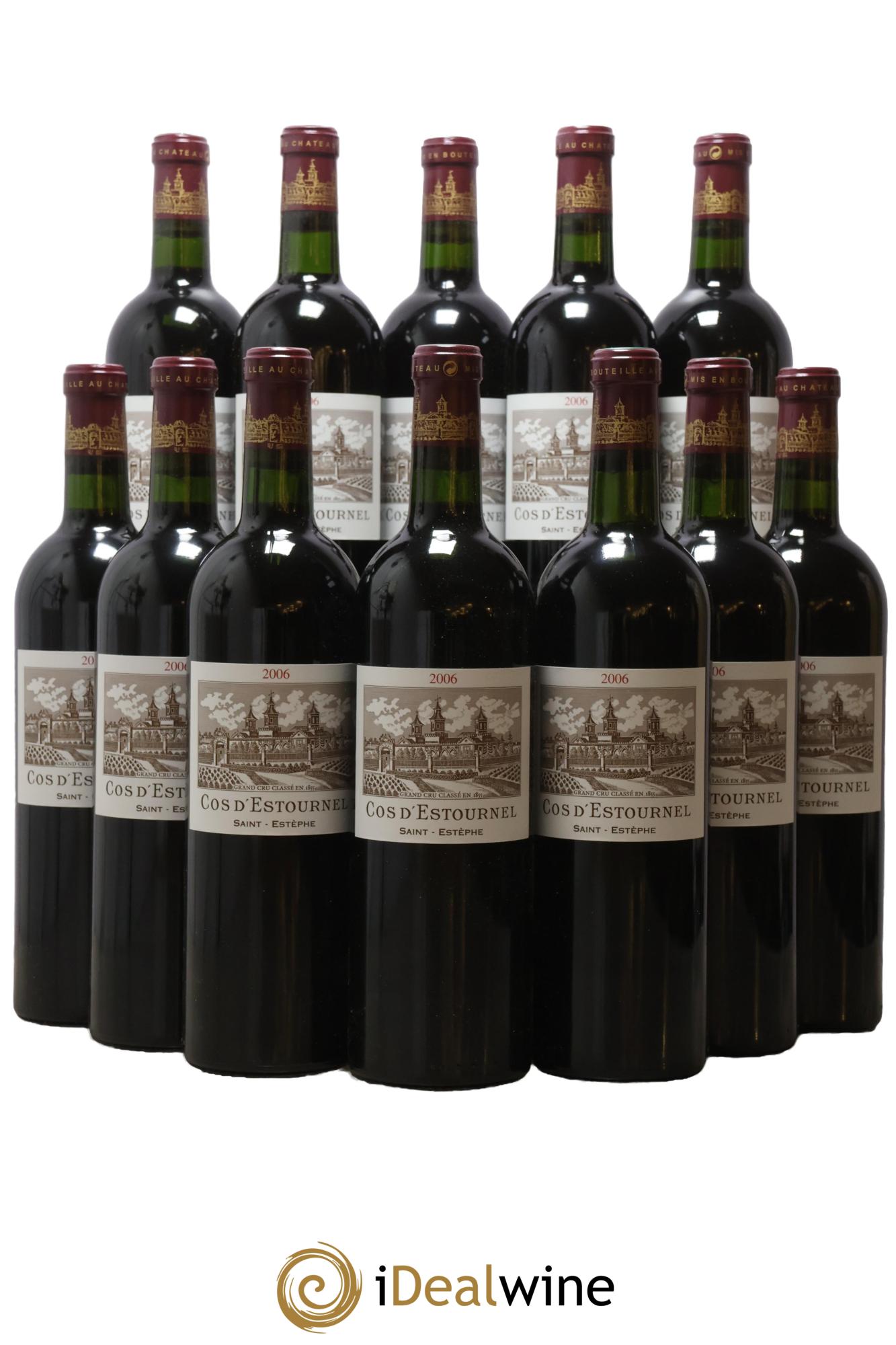 Cos d'Estournel 2ème Grand Cru Classé 2006 - Lotto di 12 bottiglie - 0