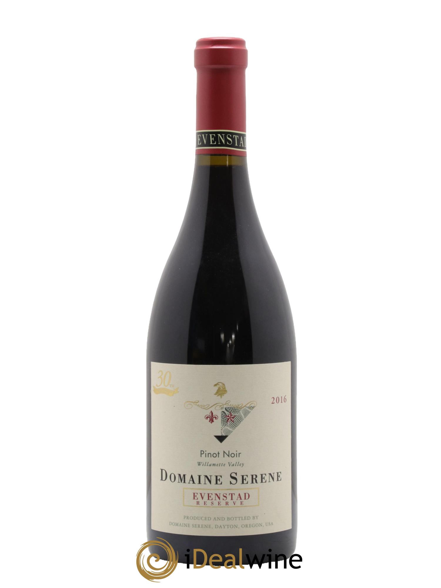 USA Willamette Valley Enenstad Reserve Pinot Noir Domaine Serene 2016 - Lot de 1 bouteille - 0