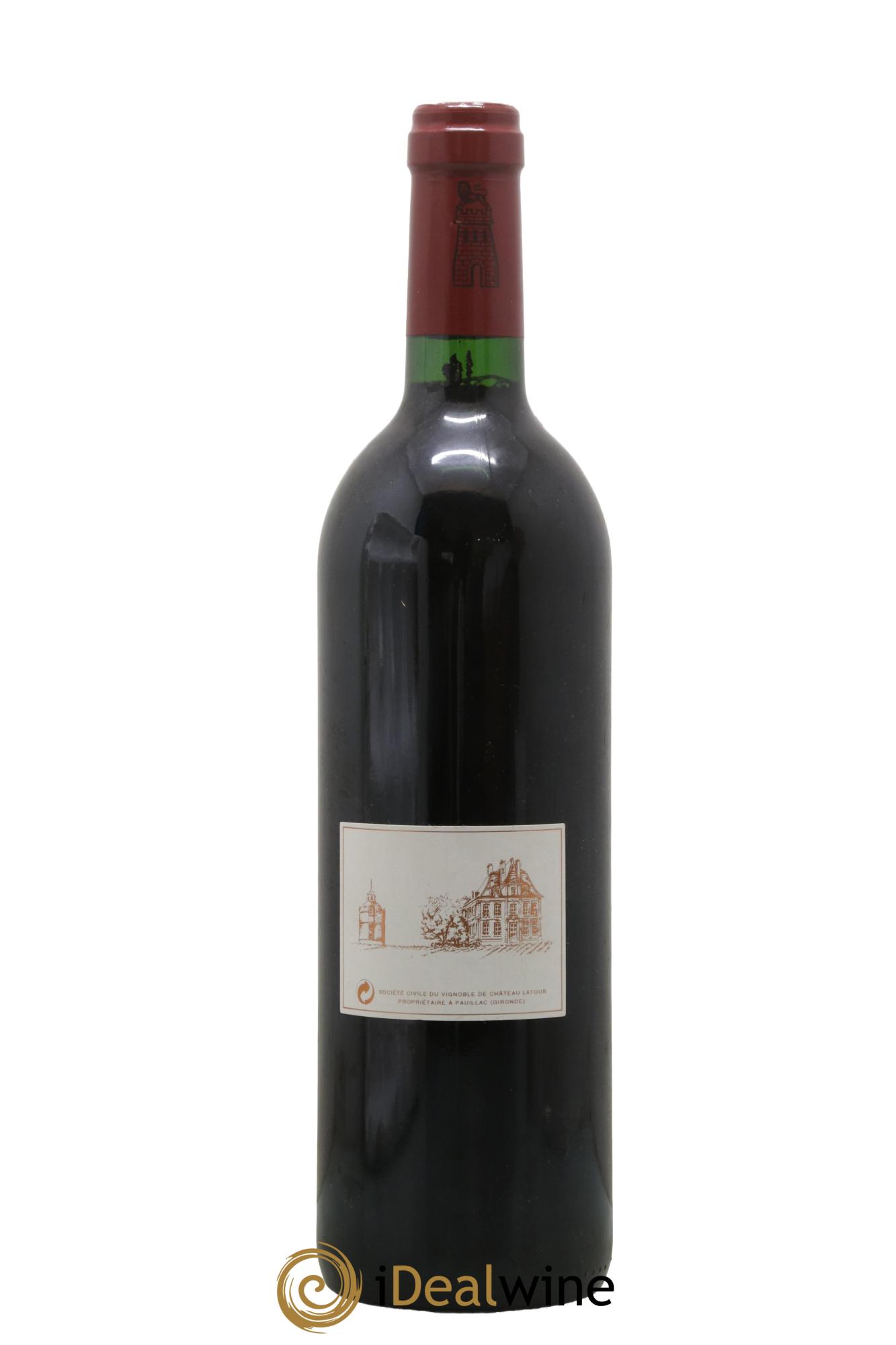 Château Latour 1er Grand Cru Classé 1996 - Lot de 1 bouteille - 1